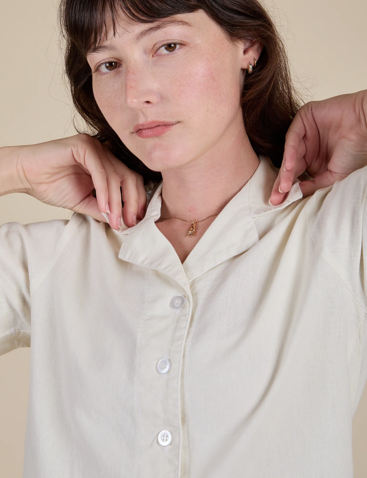 Pantry Button-Up - Vintage Tee White - Image 13