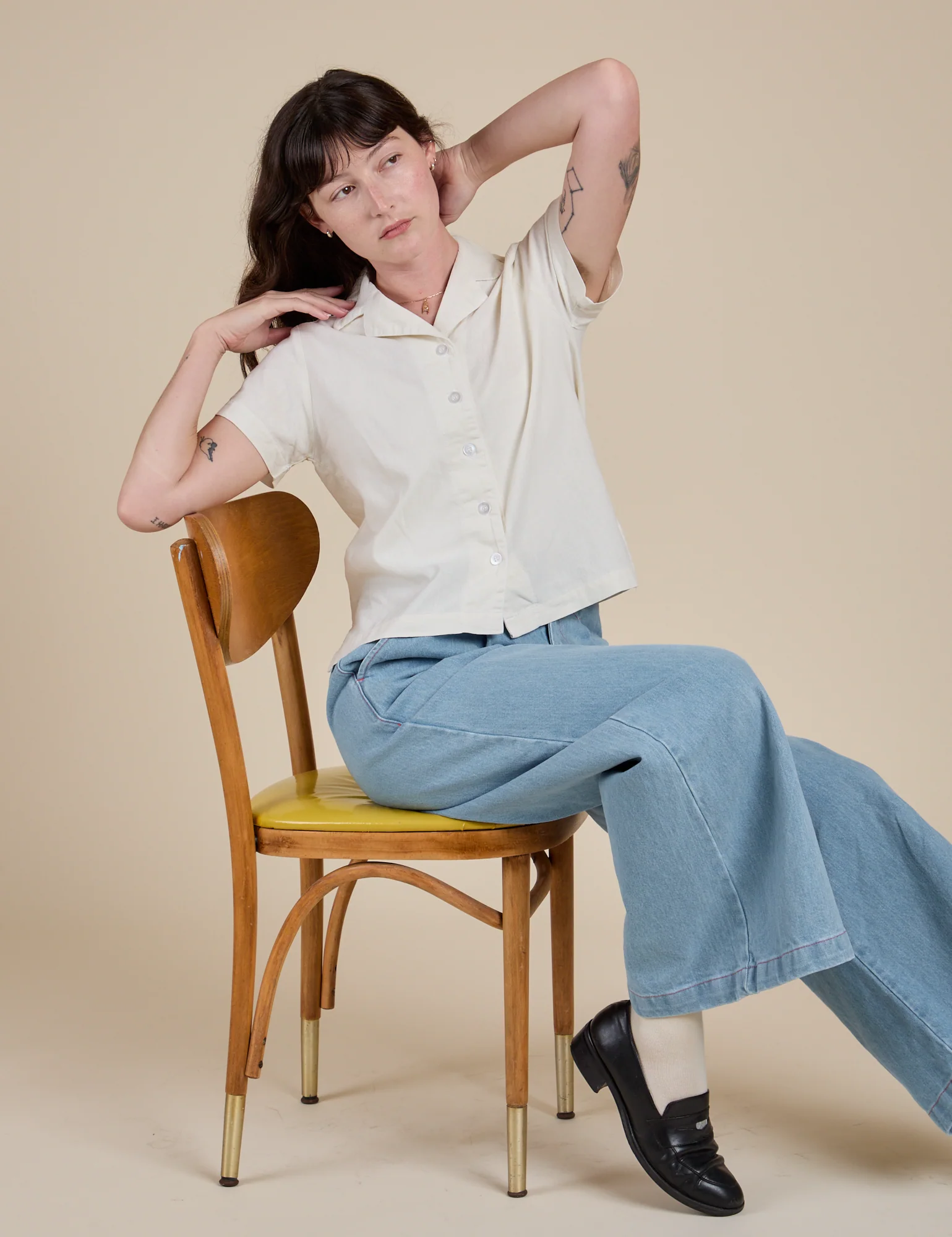 Pantry Button-Up - Vintage Tee White - Image 17