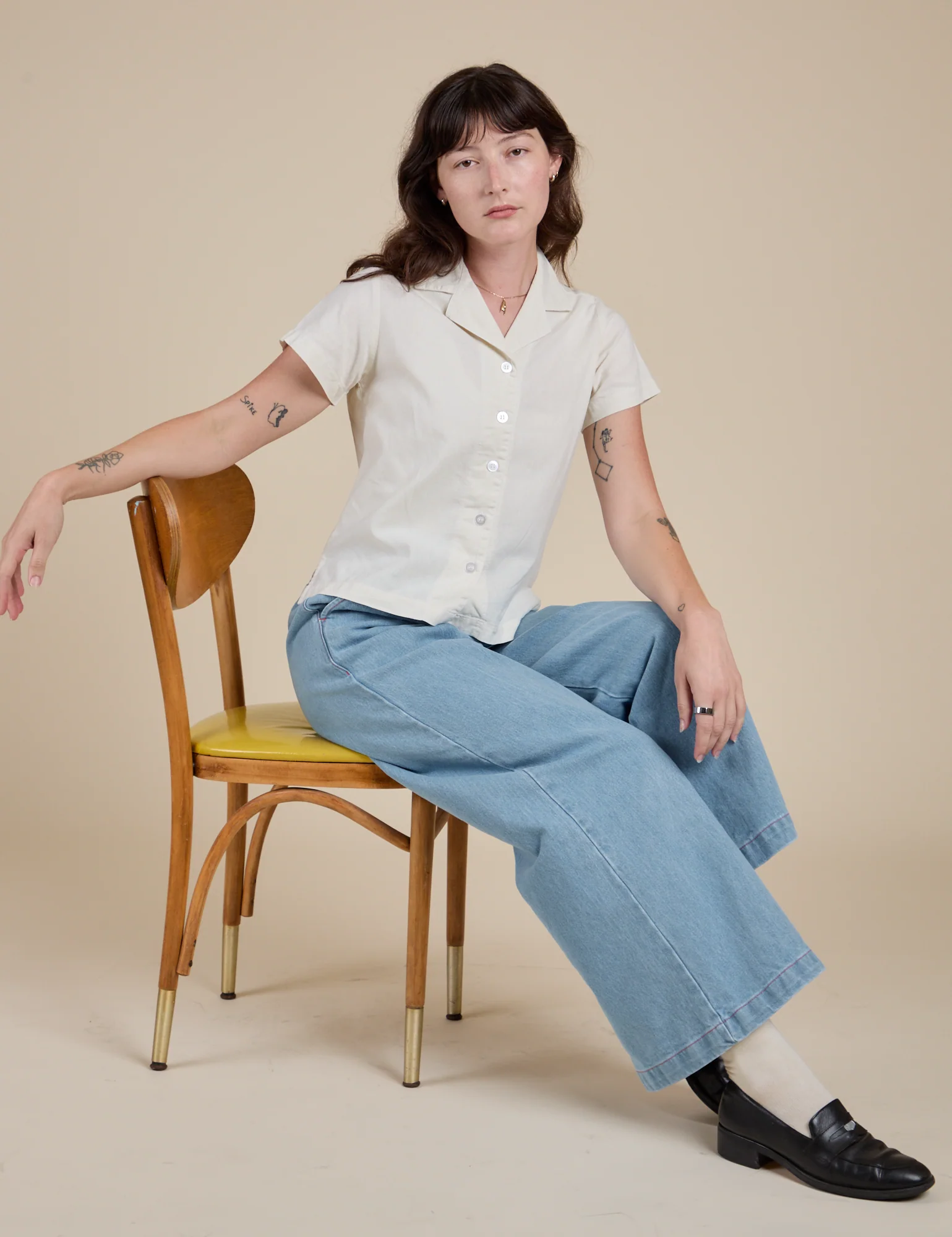 Pantry Button-Up - Vintage Tee White - Image 18