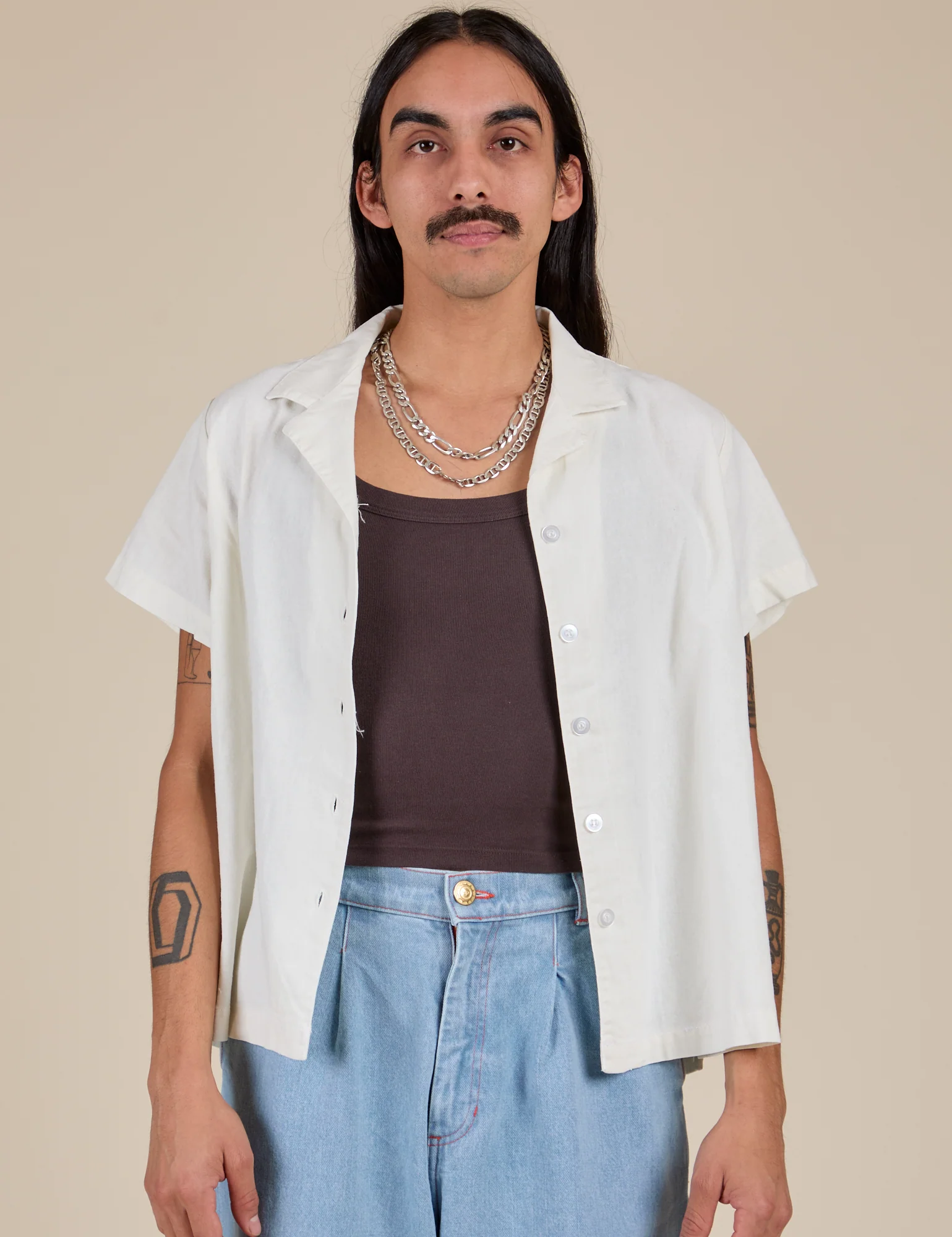 Pantry Button-Up - Vintage Tee White - Image 19