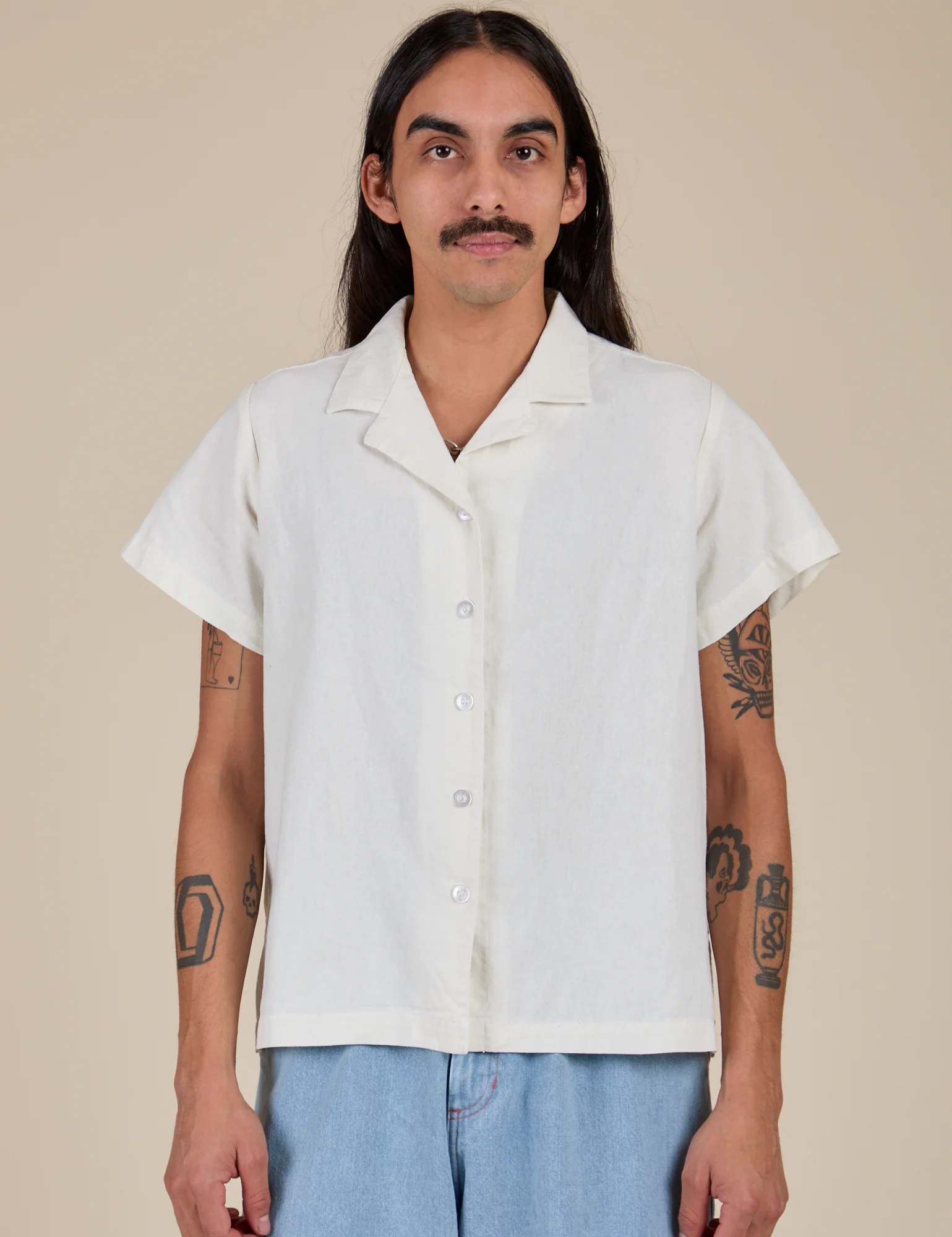 Pantry Button-Up - Vintage Tee White - Image 22