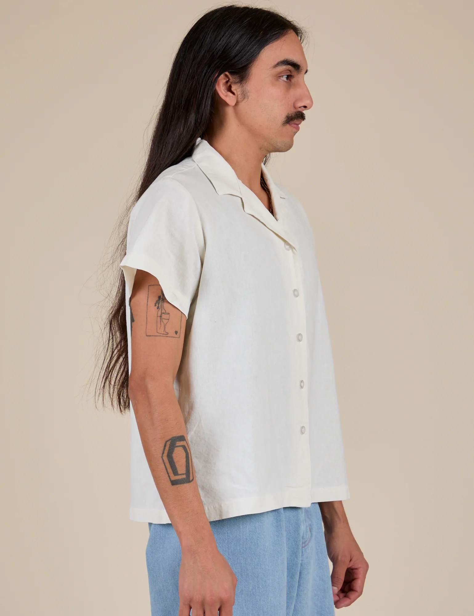 Pantry Button-Up - Vintage Tee White - Image 24