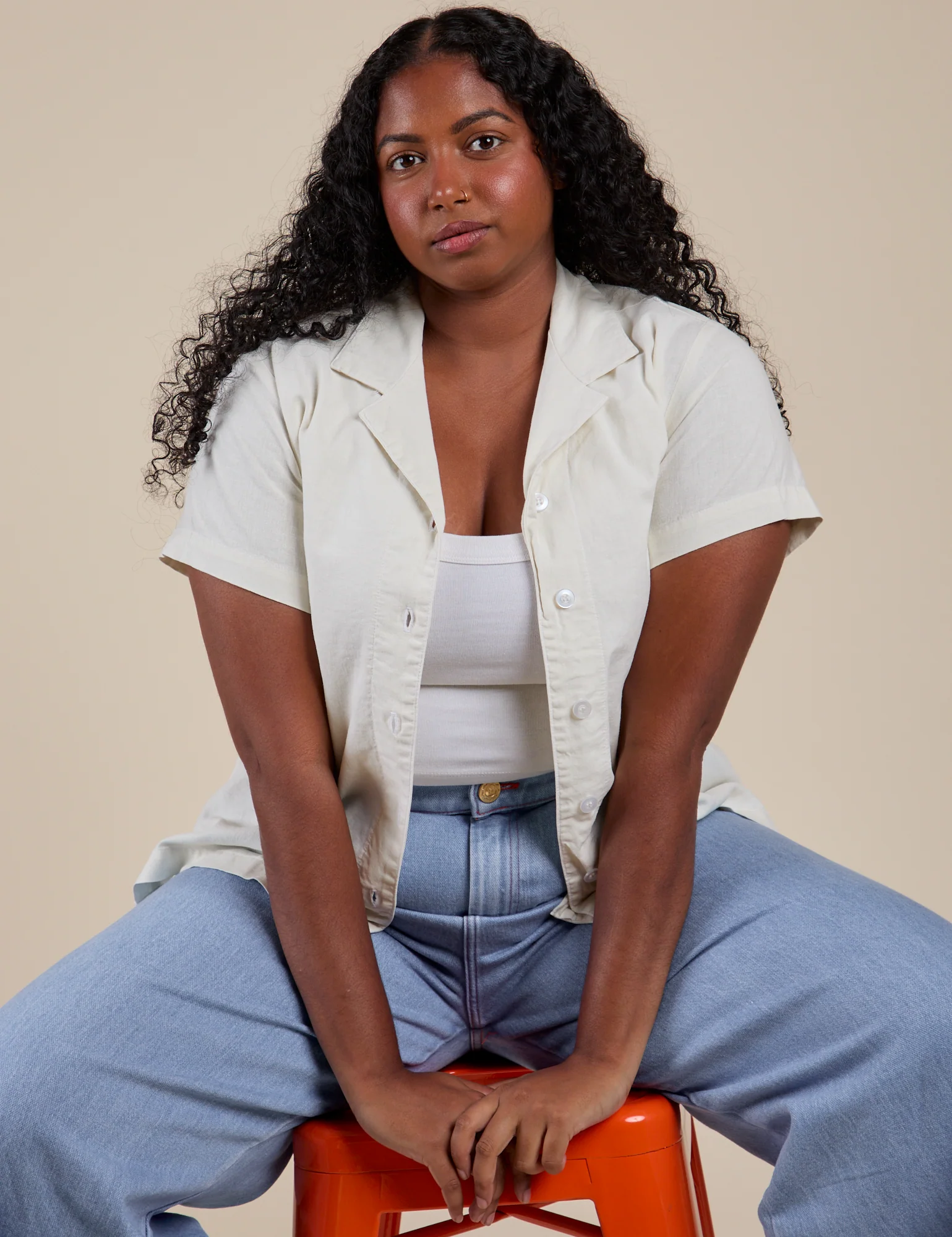 Pantry Button-Up - Vintage Tee White - Image 3