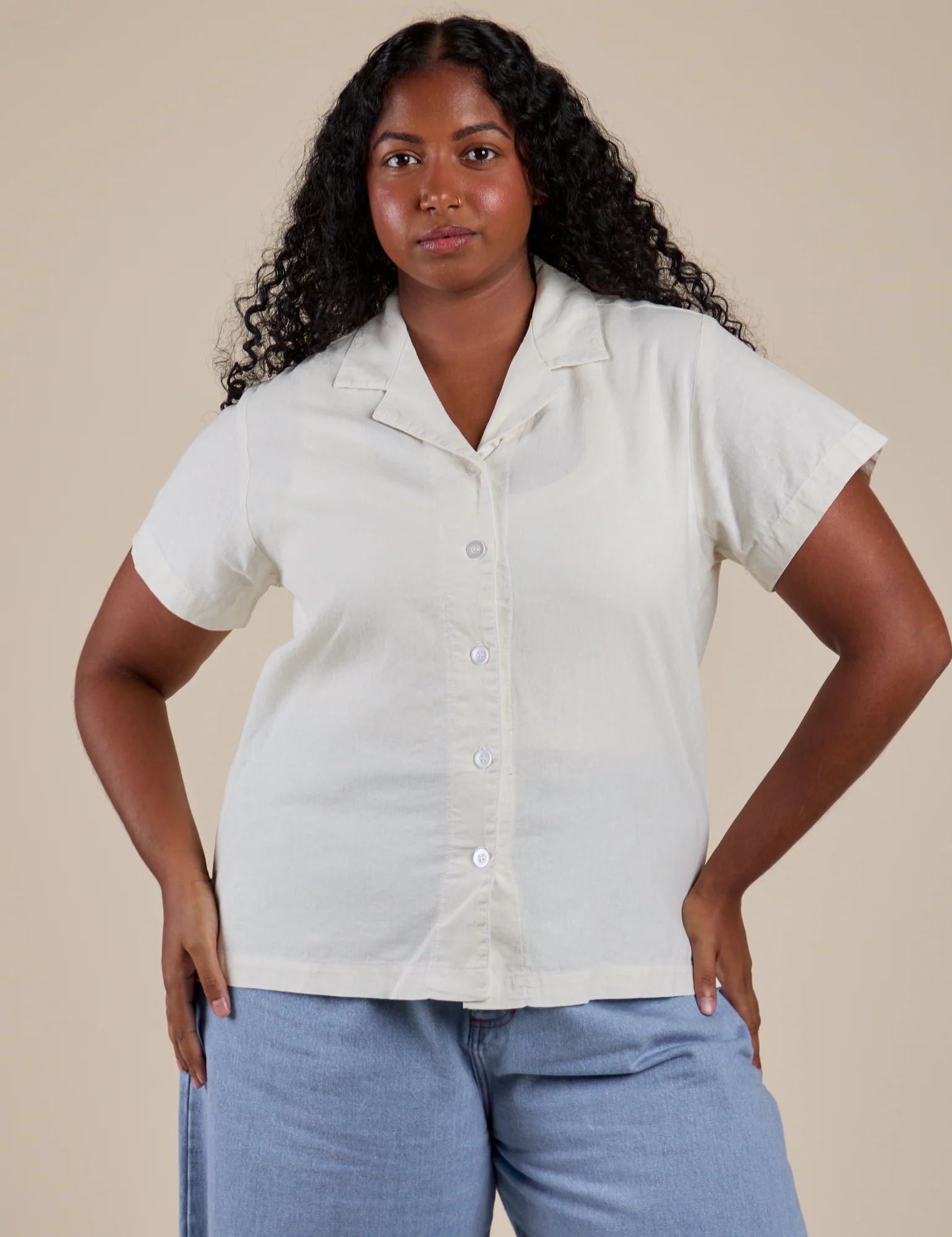 Pantry Button-Up - Vintage Tee White - Image 5