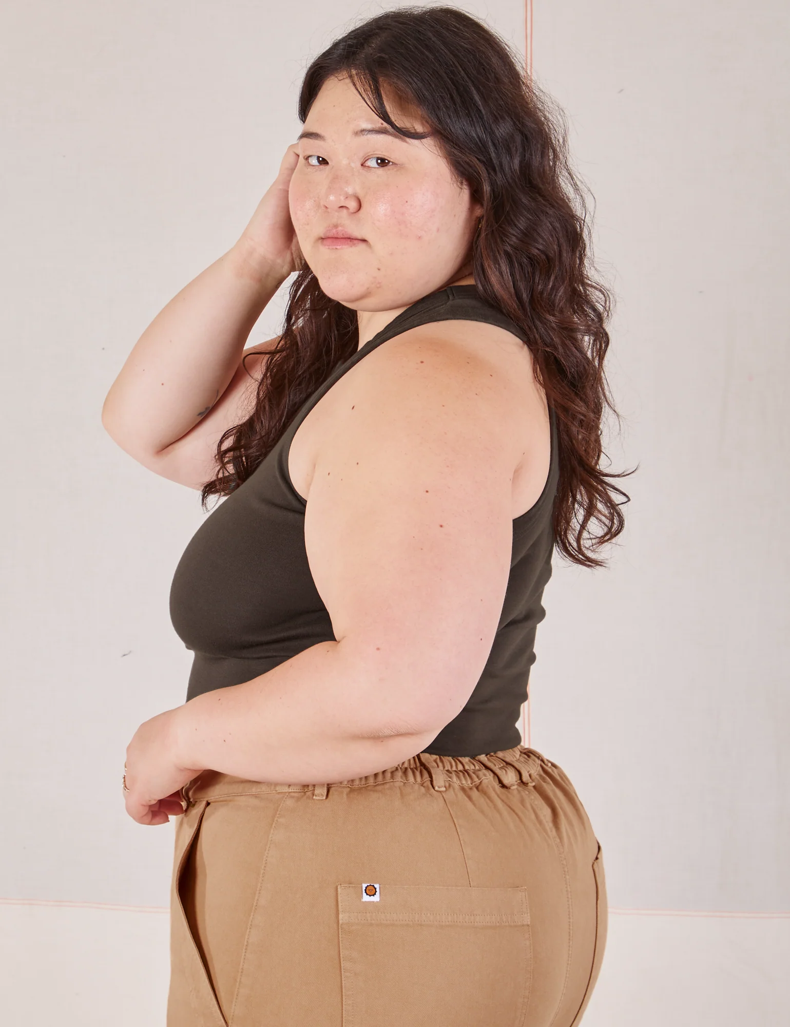 Racerback Tank - Espresso Brown - Image 11