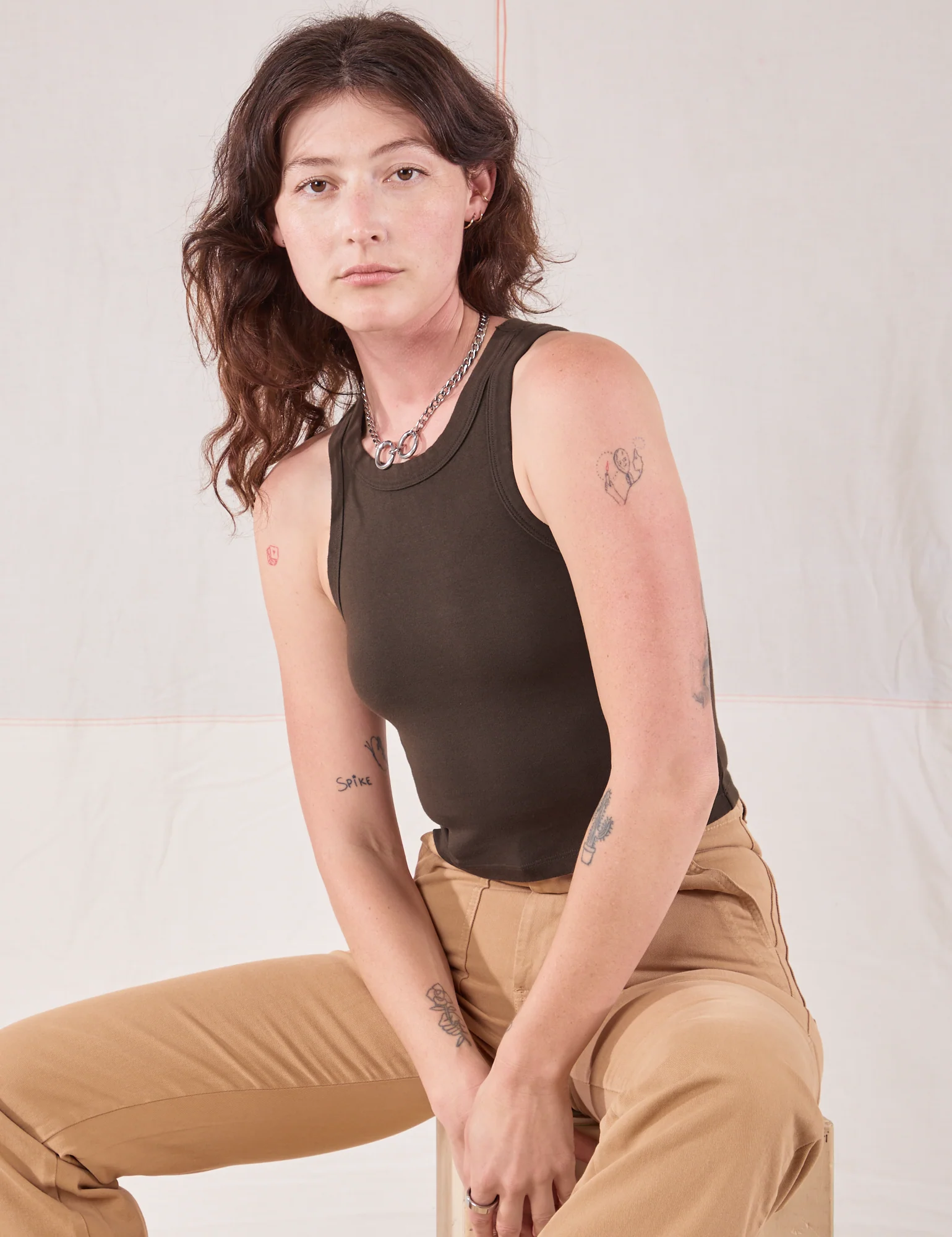 Racerback Tank - Espresso Brown - Image 20