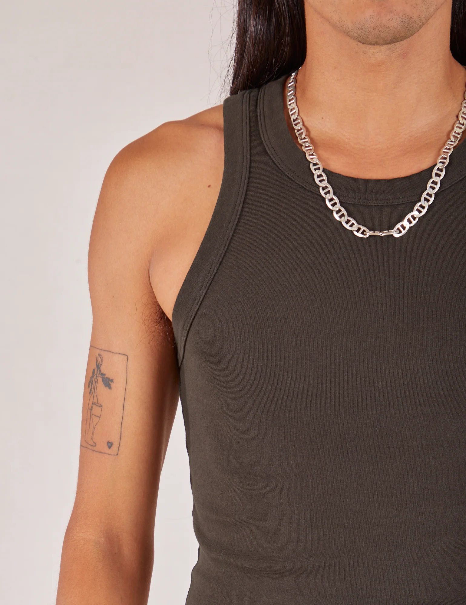 Racerback Tank - Espresso Brown - Image 3