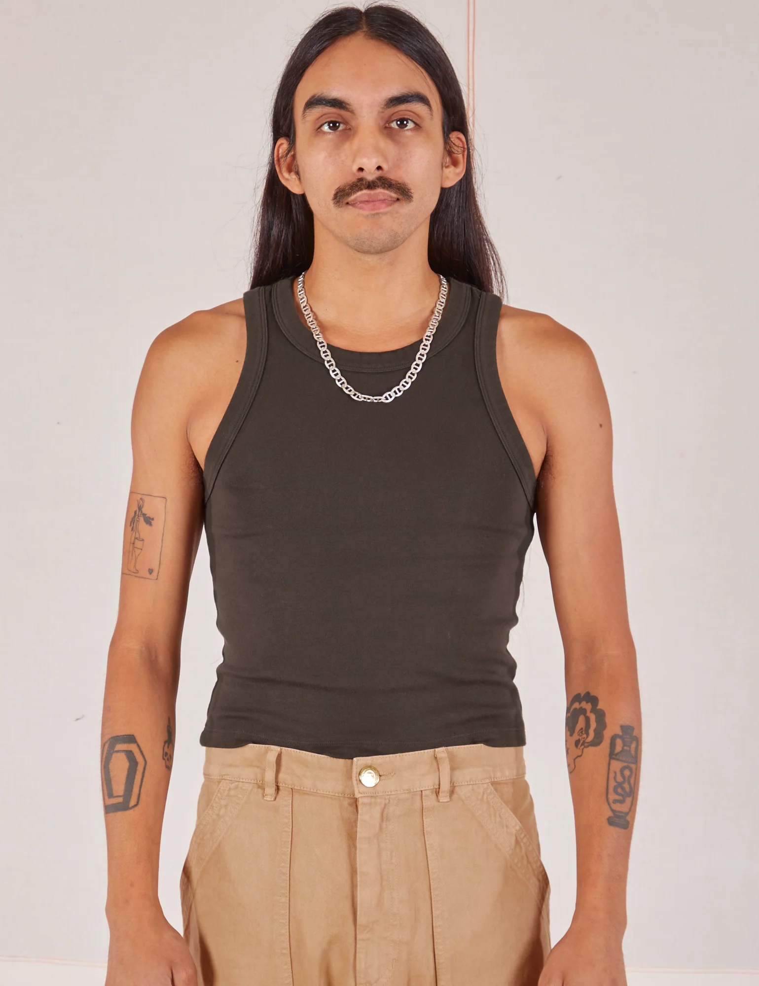 Racerback Tank - Espresso Brown - Image 5