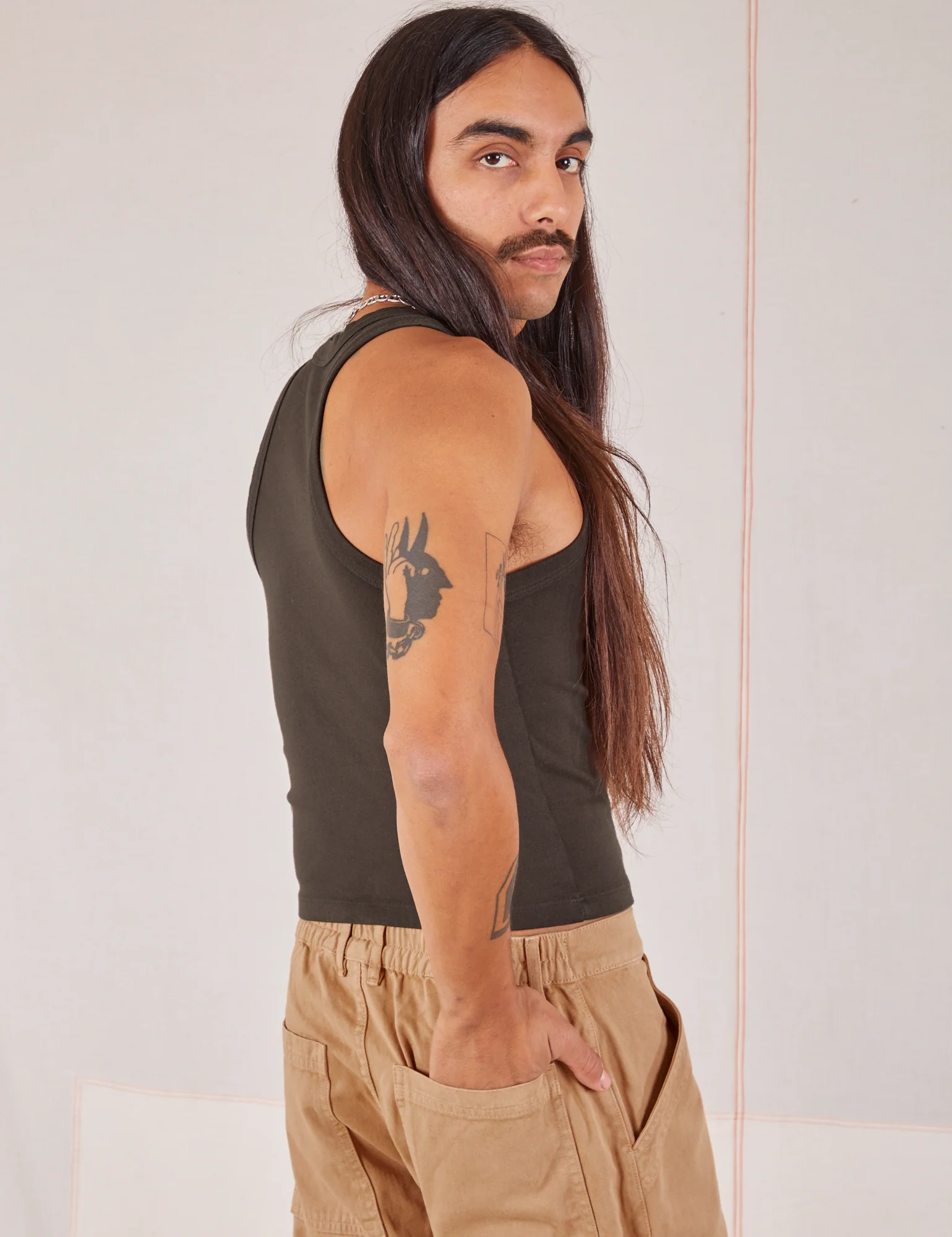 Racerback Tank - Espresso Brown - Image 8