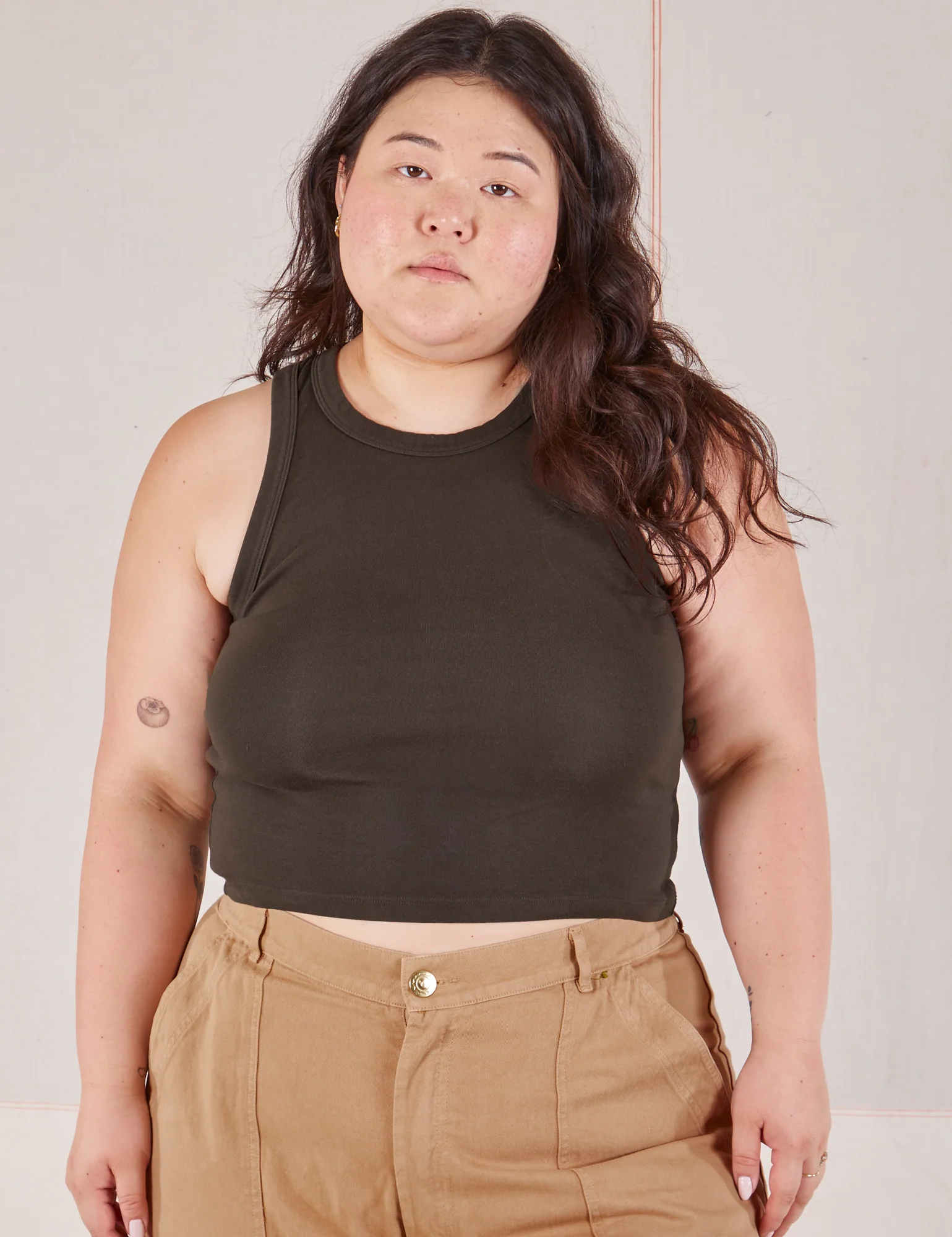 Racerback Tank - Espresso Brown - Image 9