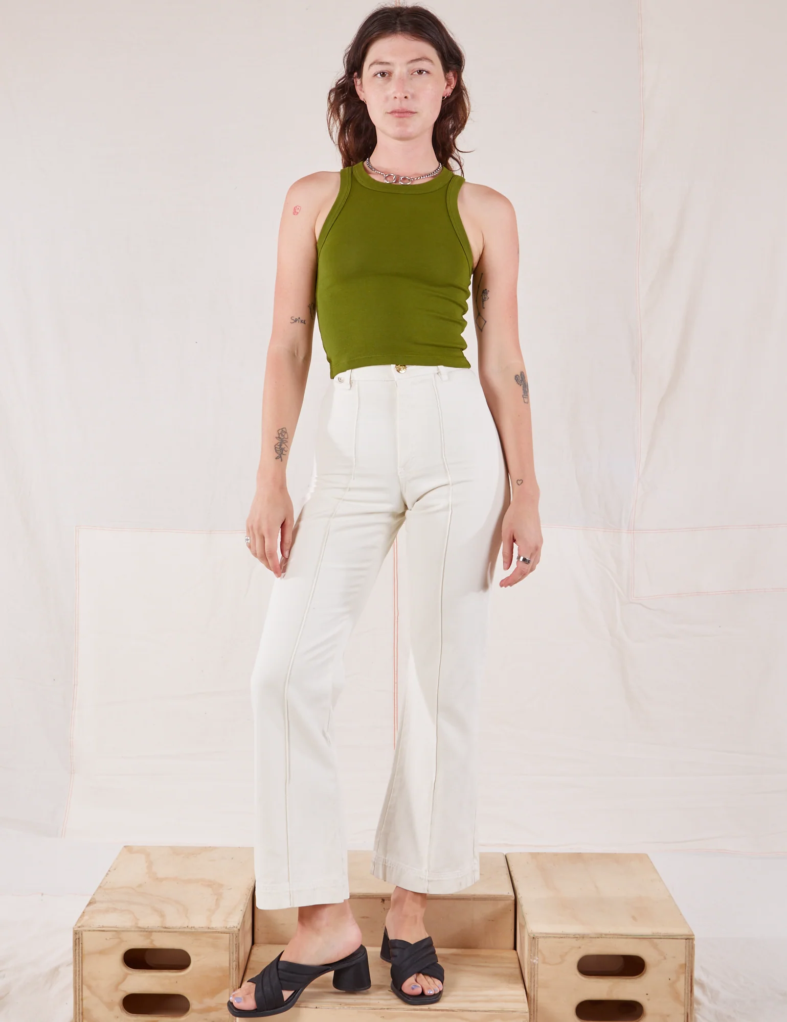 Racerback Tank - Summer Olive - Image 10