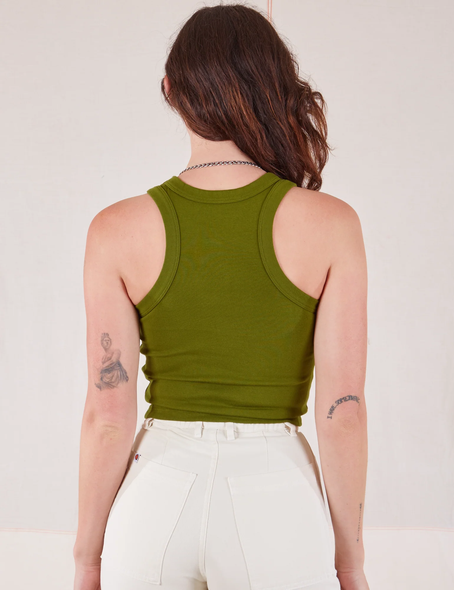 Racerback Tank - Summer Olive - Image 12