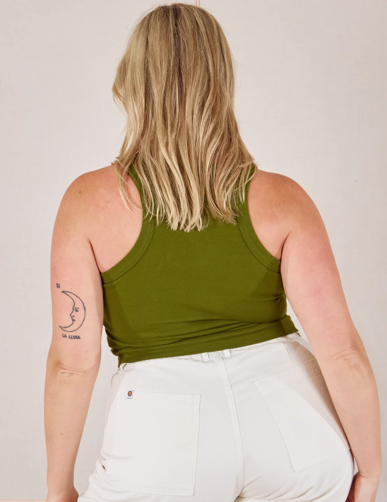 Racerback Tank - Summer Olive - Image 19