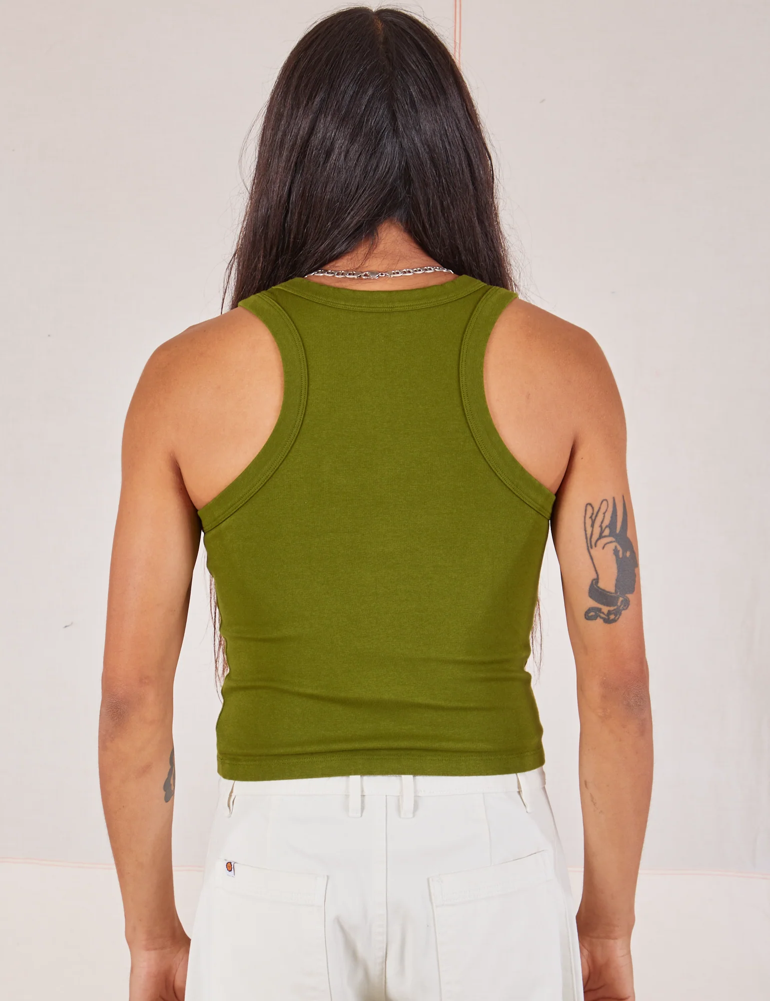 Racerback Tank - Summer Olive - Image 23