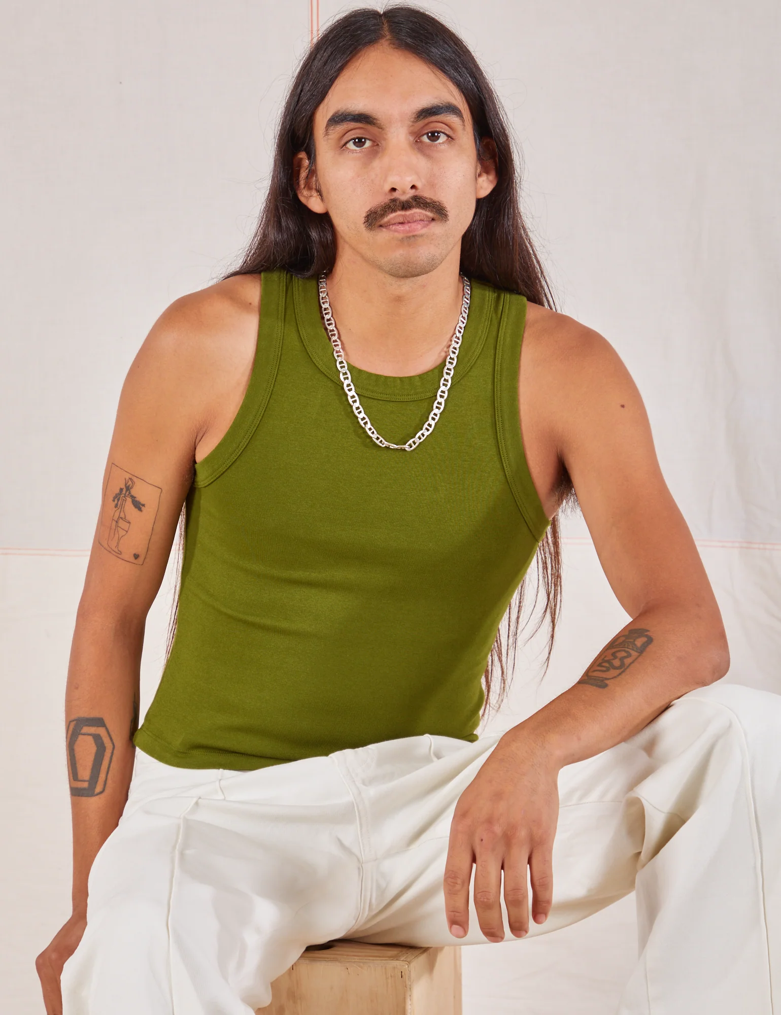 Racerback Tank - Summer Olive - Image 24