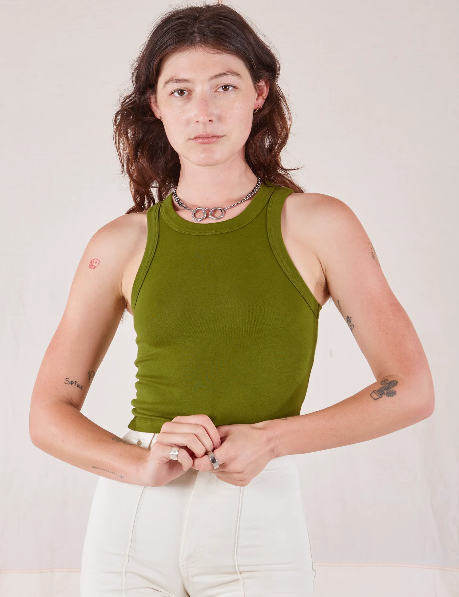 Racerback Tank - Summer Olive - Image 8