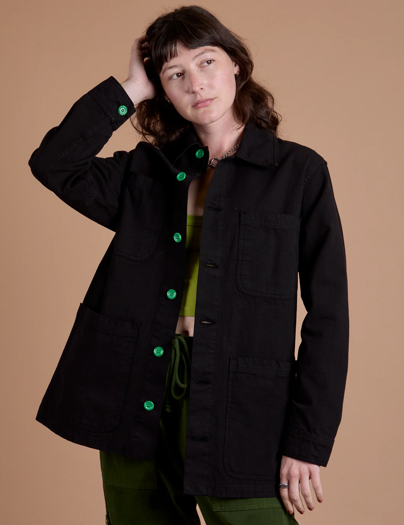 Ripstop Field Coat - Basic Black - Image 10