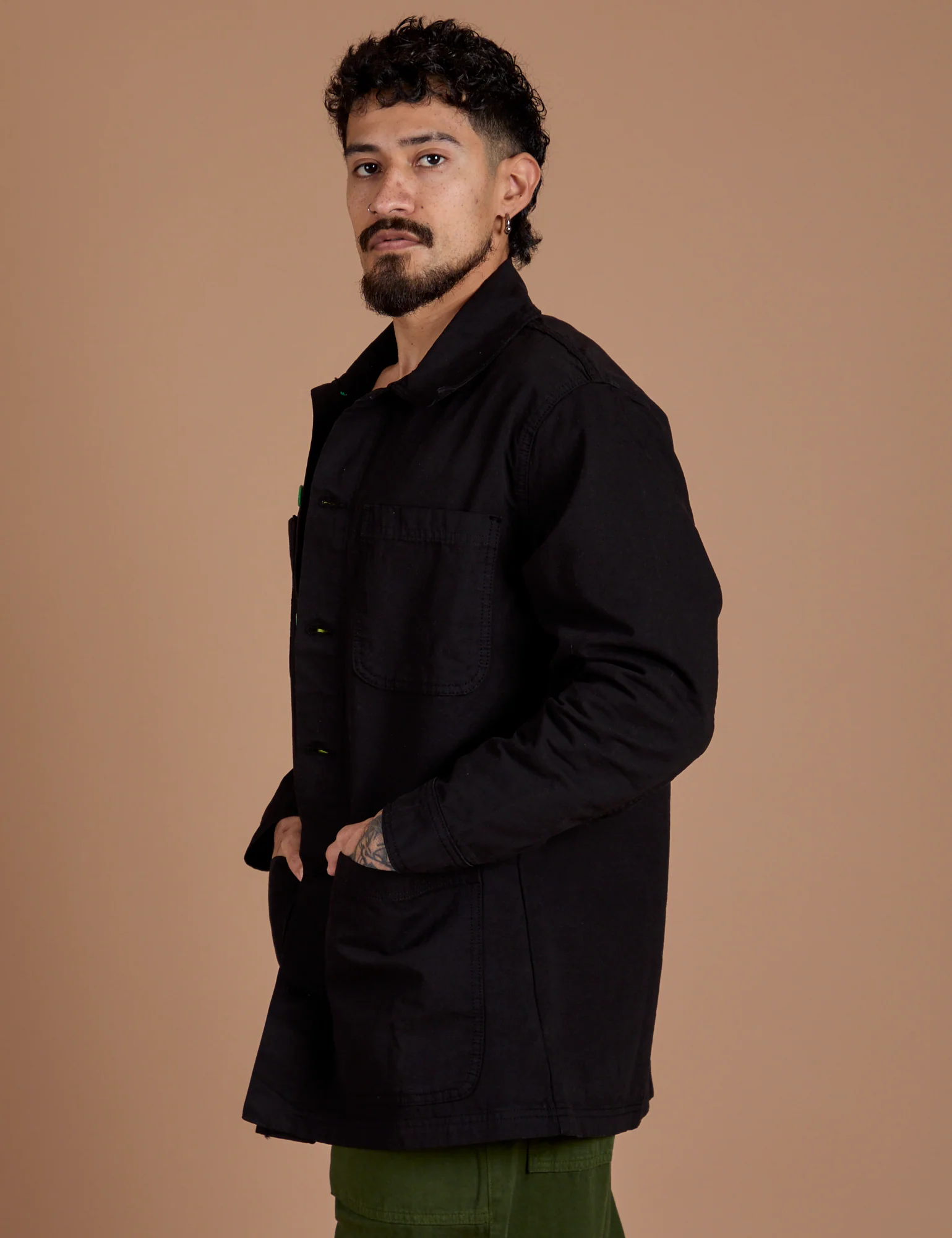 Ripstop Field Coat - Basic Black - Image 21
