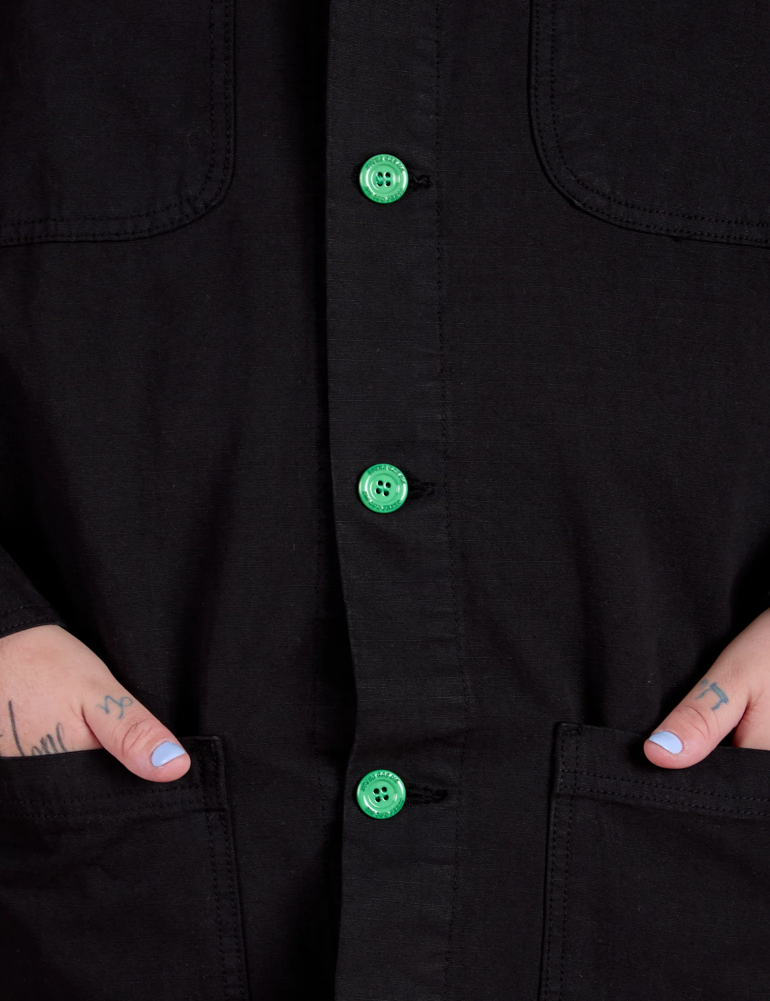 Ripstop Field Coat - Basic Black - Image 8