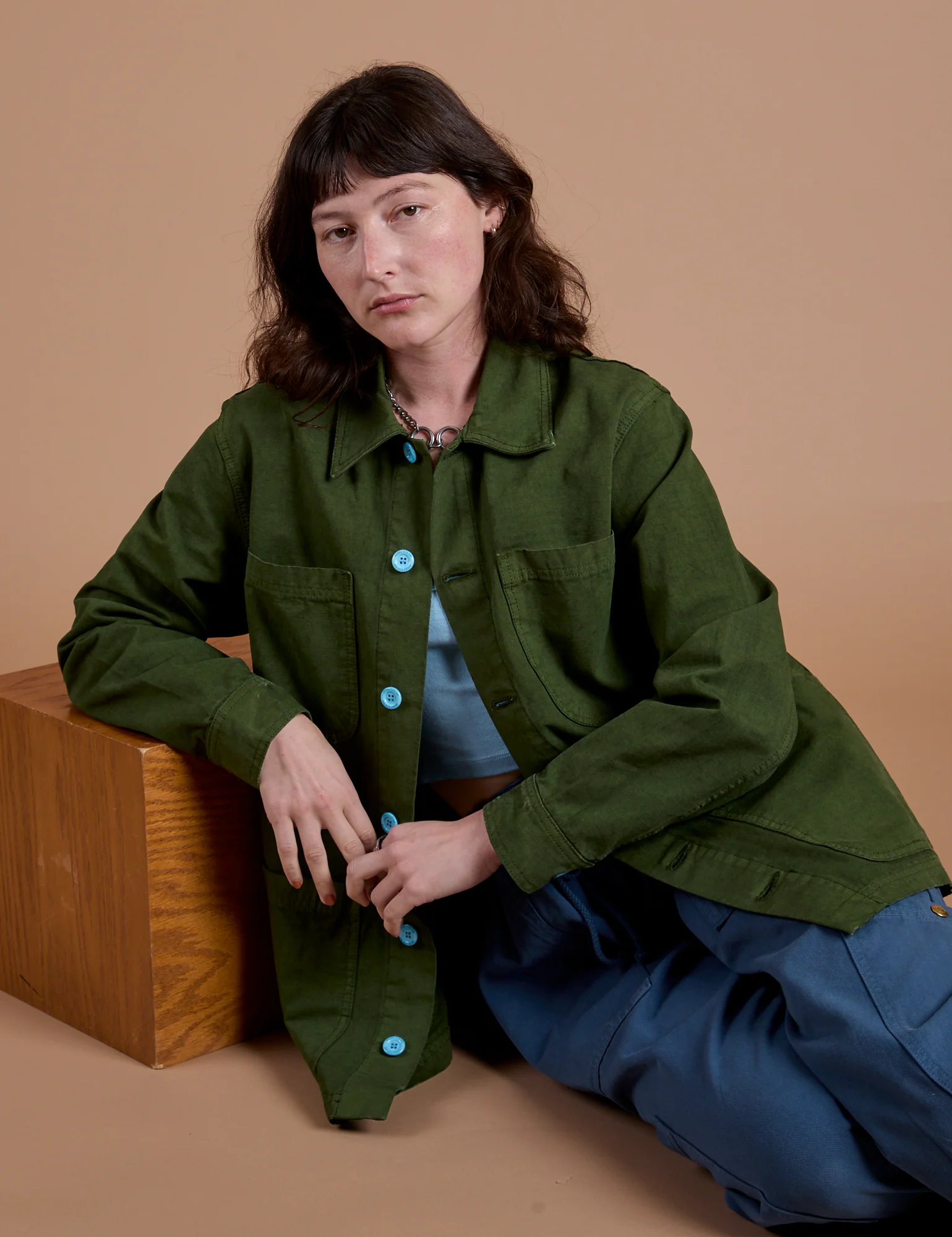 Ripstop Field Coat - Evergreen - Image 11