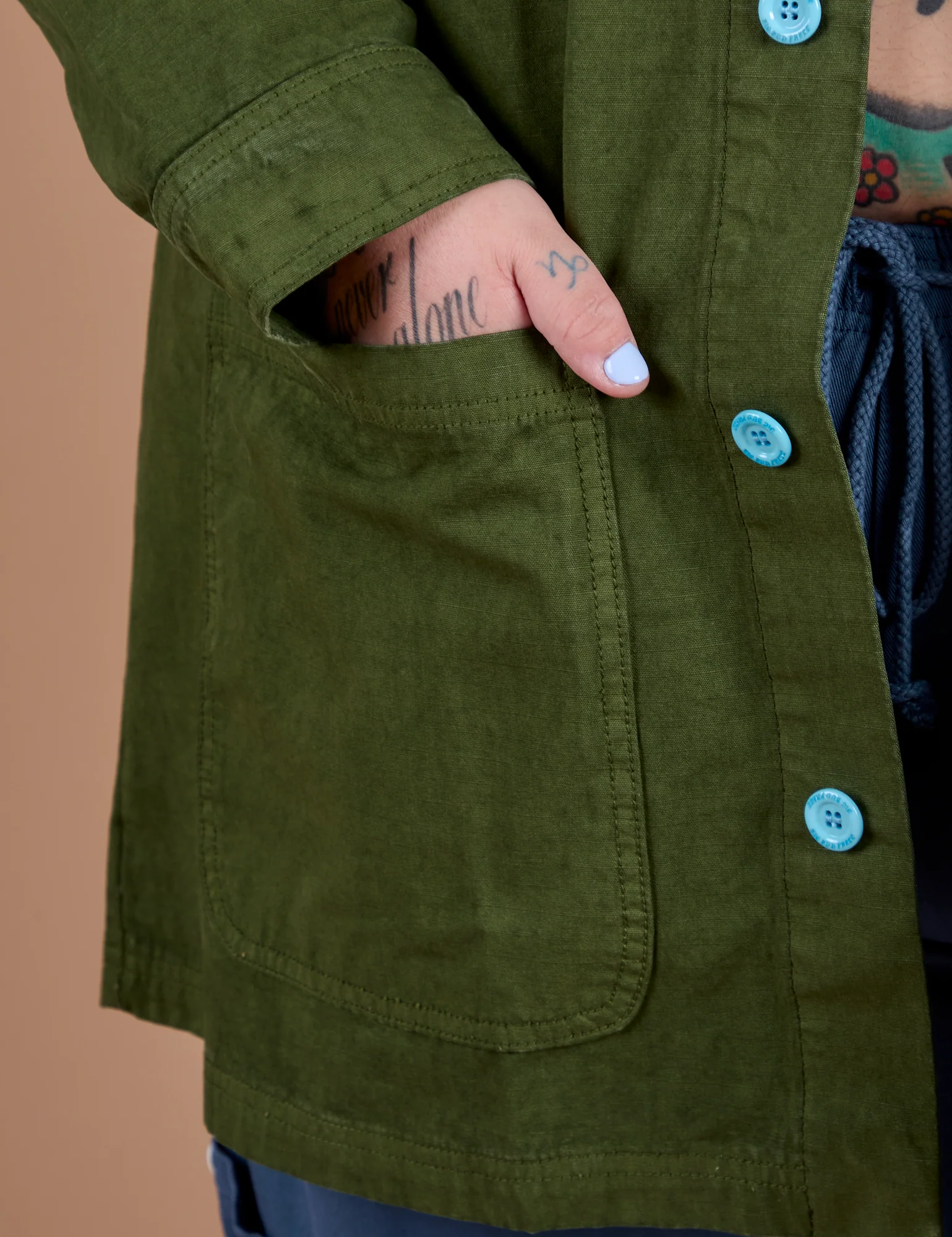 Ripstop Field Coat - Evergreen - Image 13