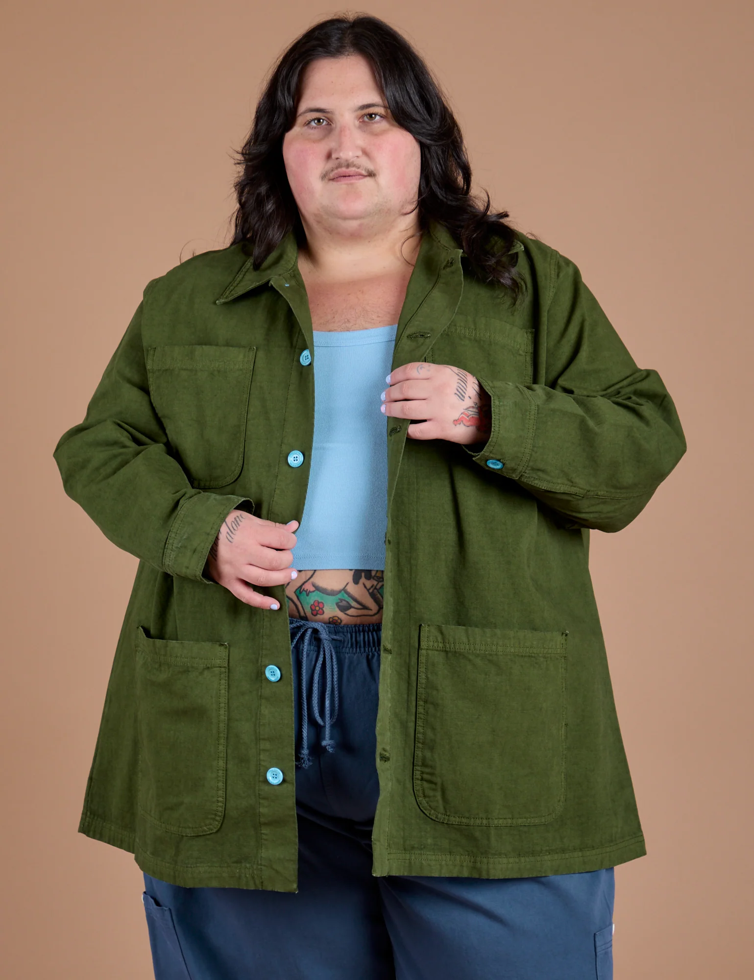 Ripstop Field Coat - Evergreen - Image 15