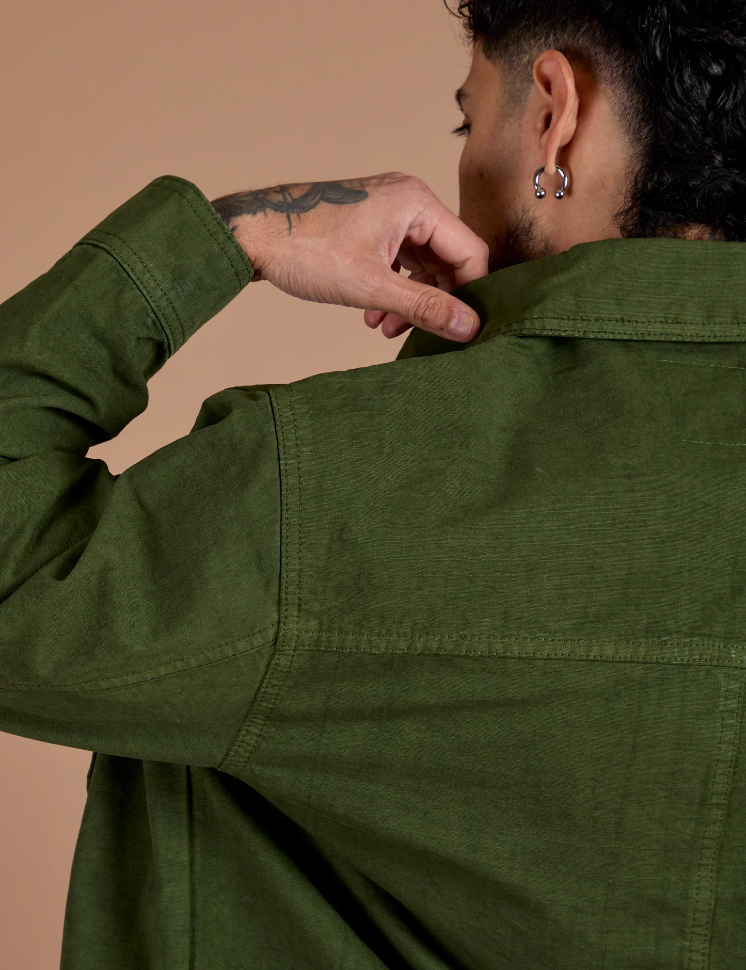 Ripstop Field Coat - Evergreen - Image 23