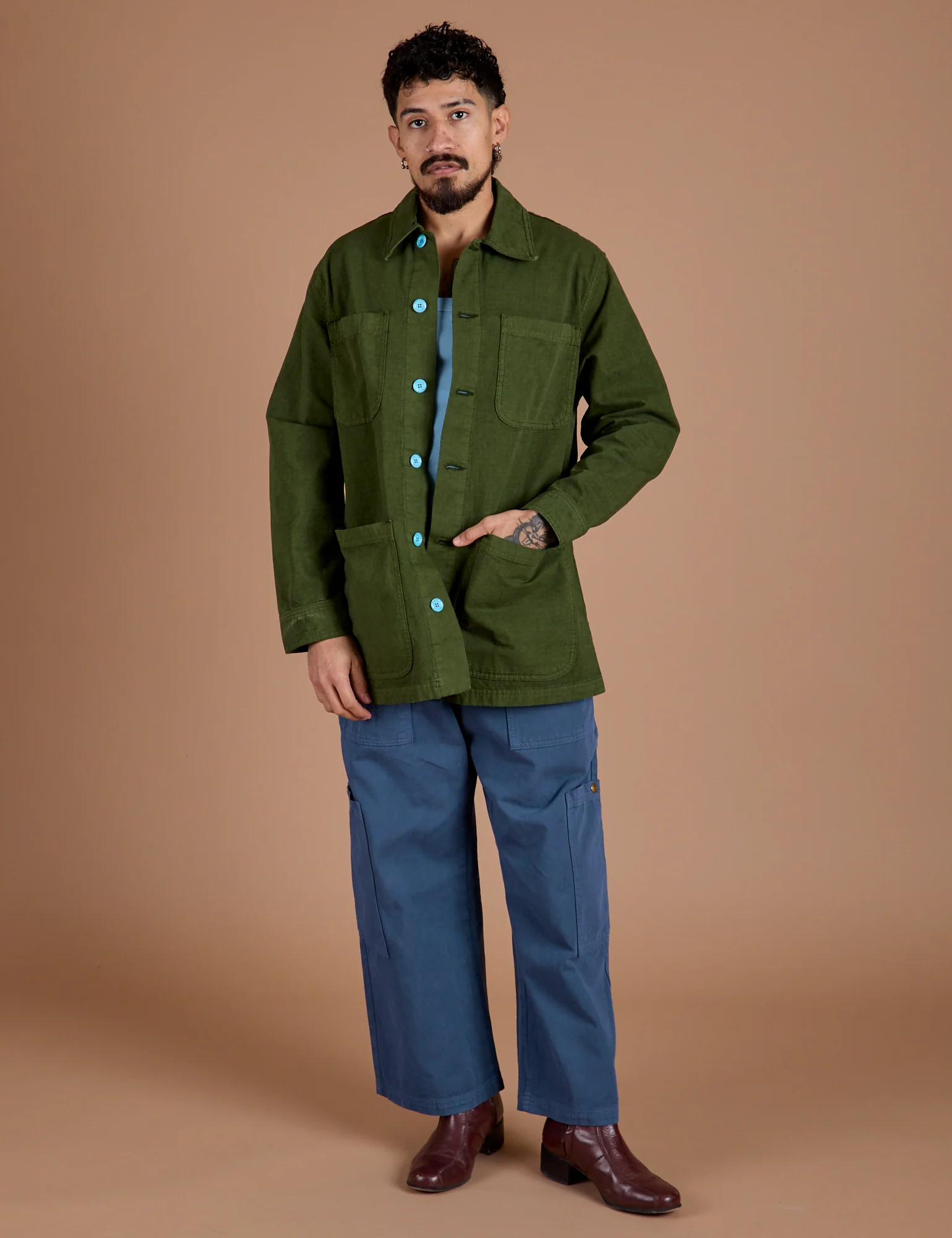 Ripstop Field Coat - Evergreen - Image 25