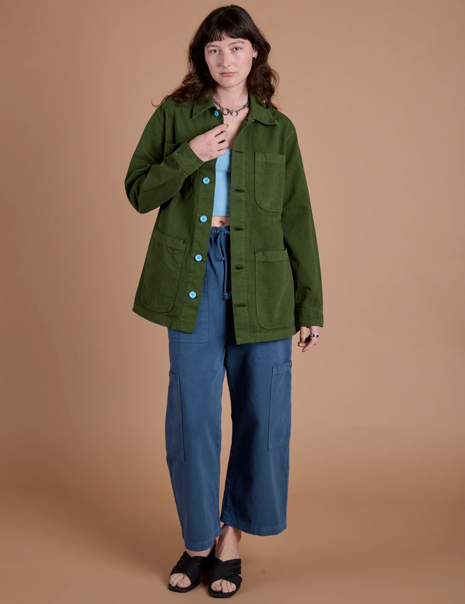 Ripstop Field Coat - Evergreen - Image 5
