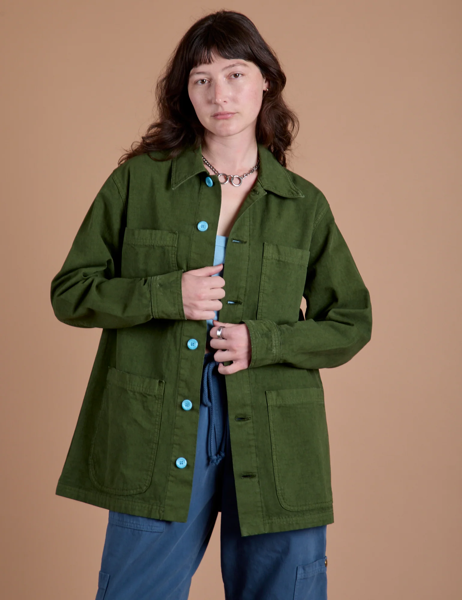 Ripstop Field Coat - Evergreen - Image 7