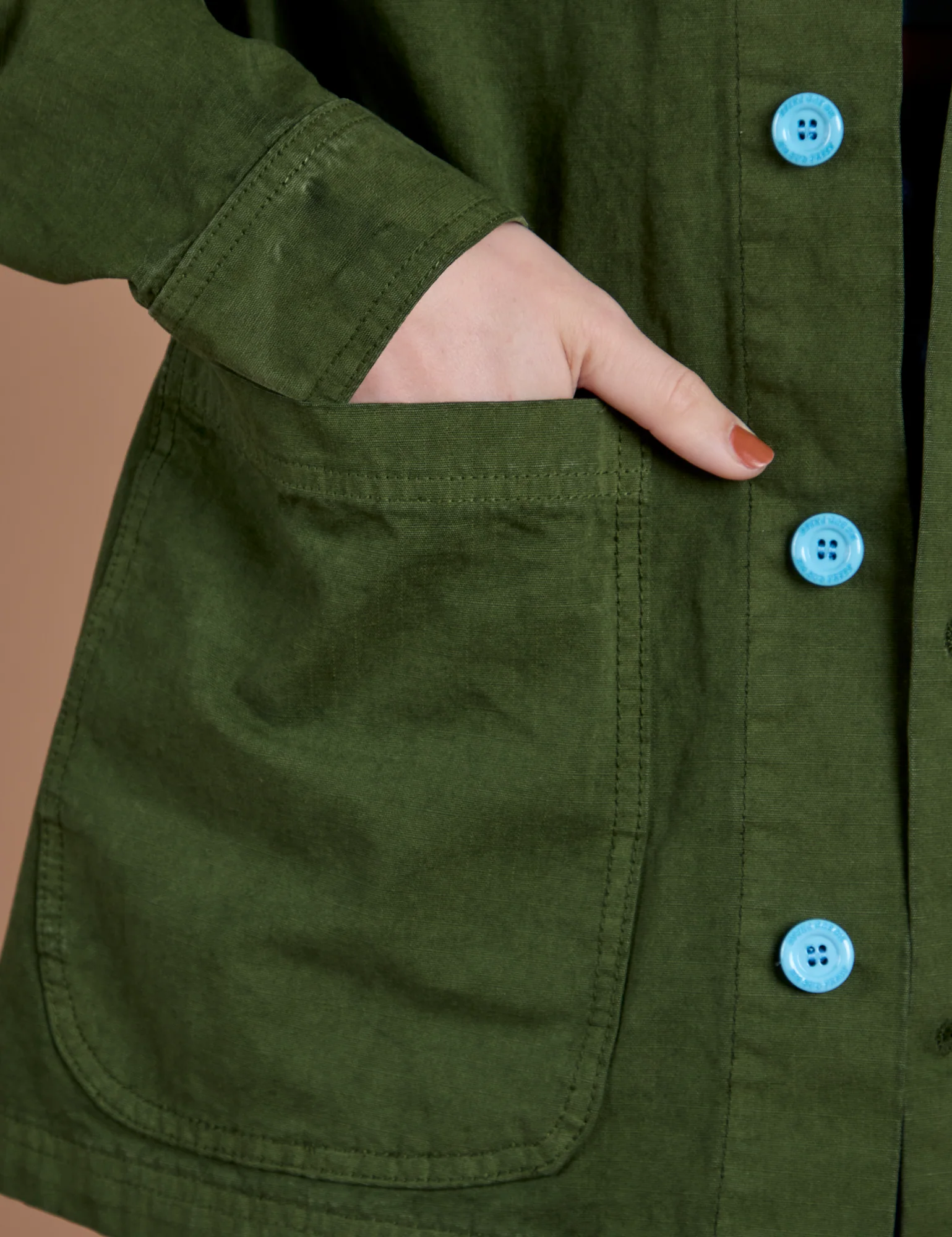 Ripstop Field Coat - Evergreen - Image 8