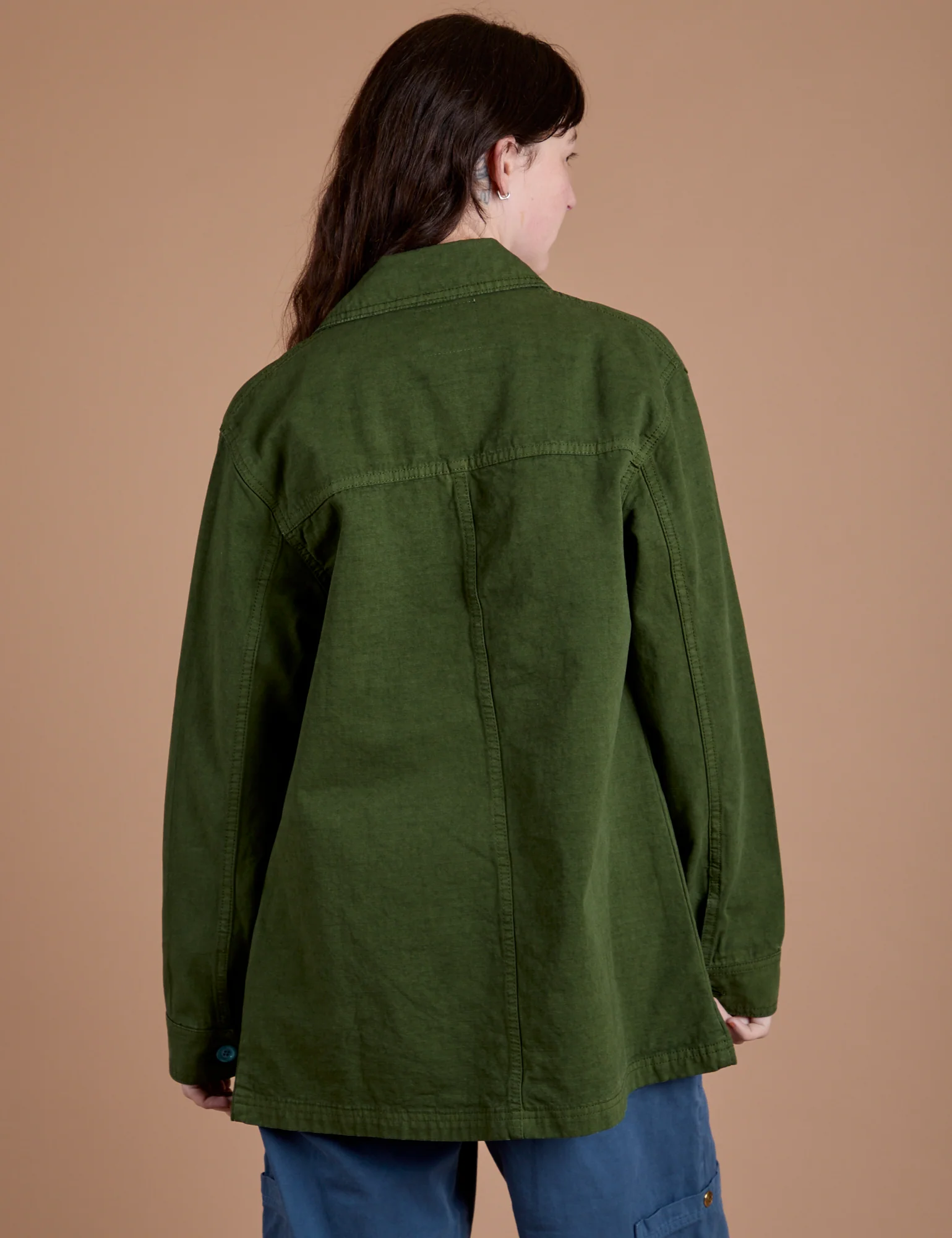 Ripstop Field Coat - Evergreen - Image 9
