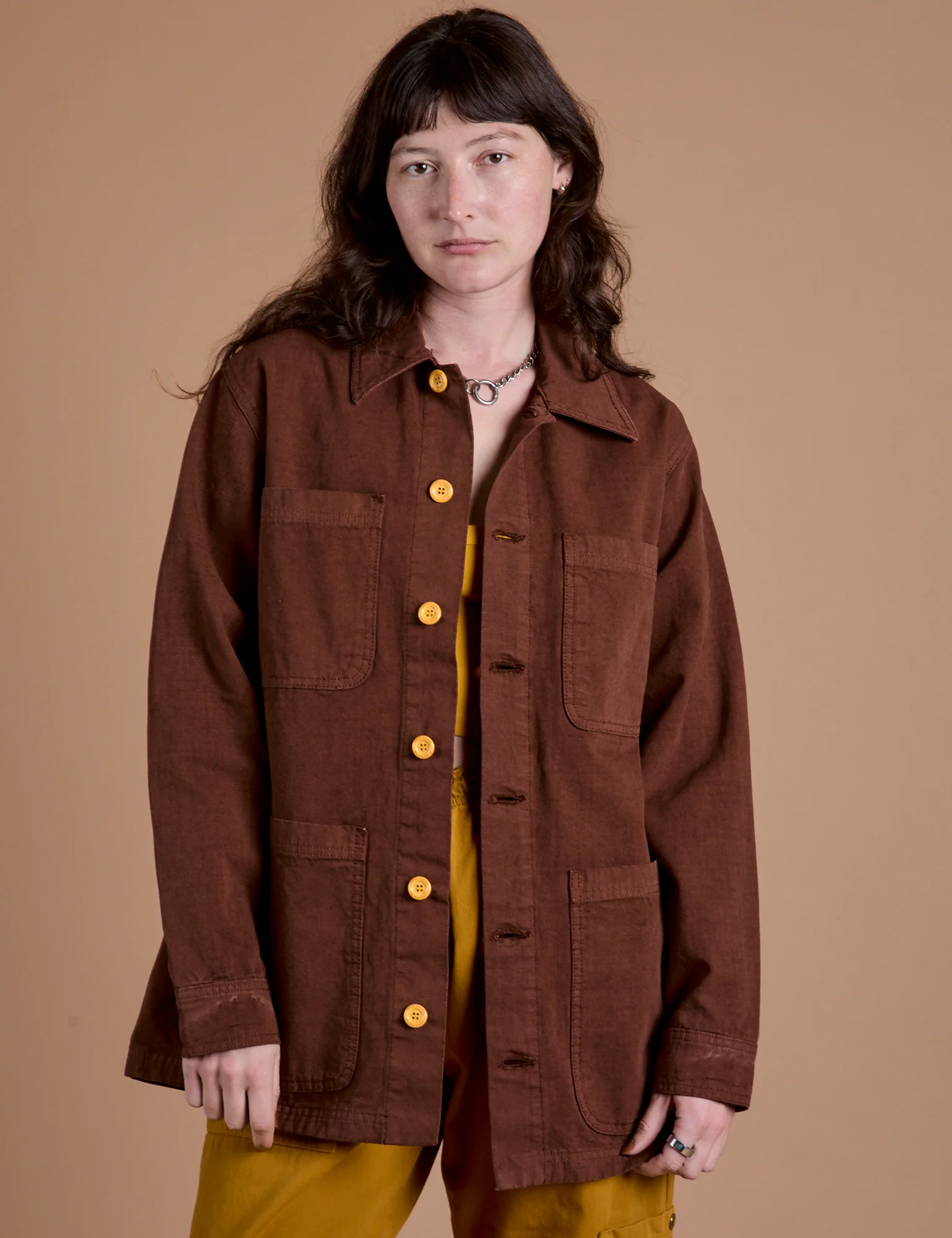 Ripstop Field Coat - Fudgesicle Brown - Image 11