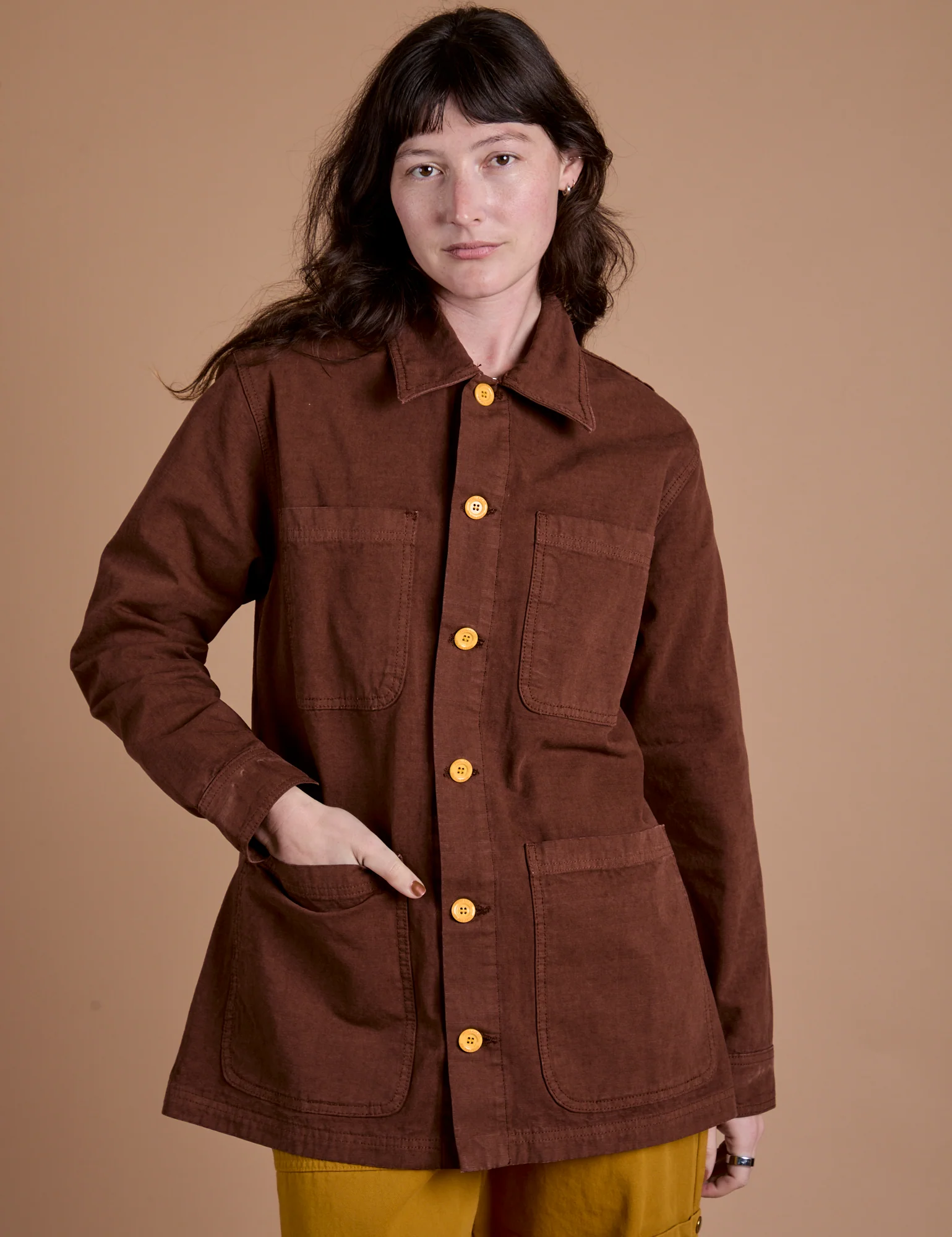 Ripstop Field Coat - Fudgesicle Brown - Image 15