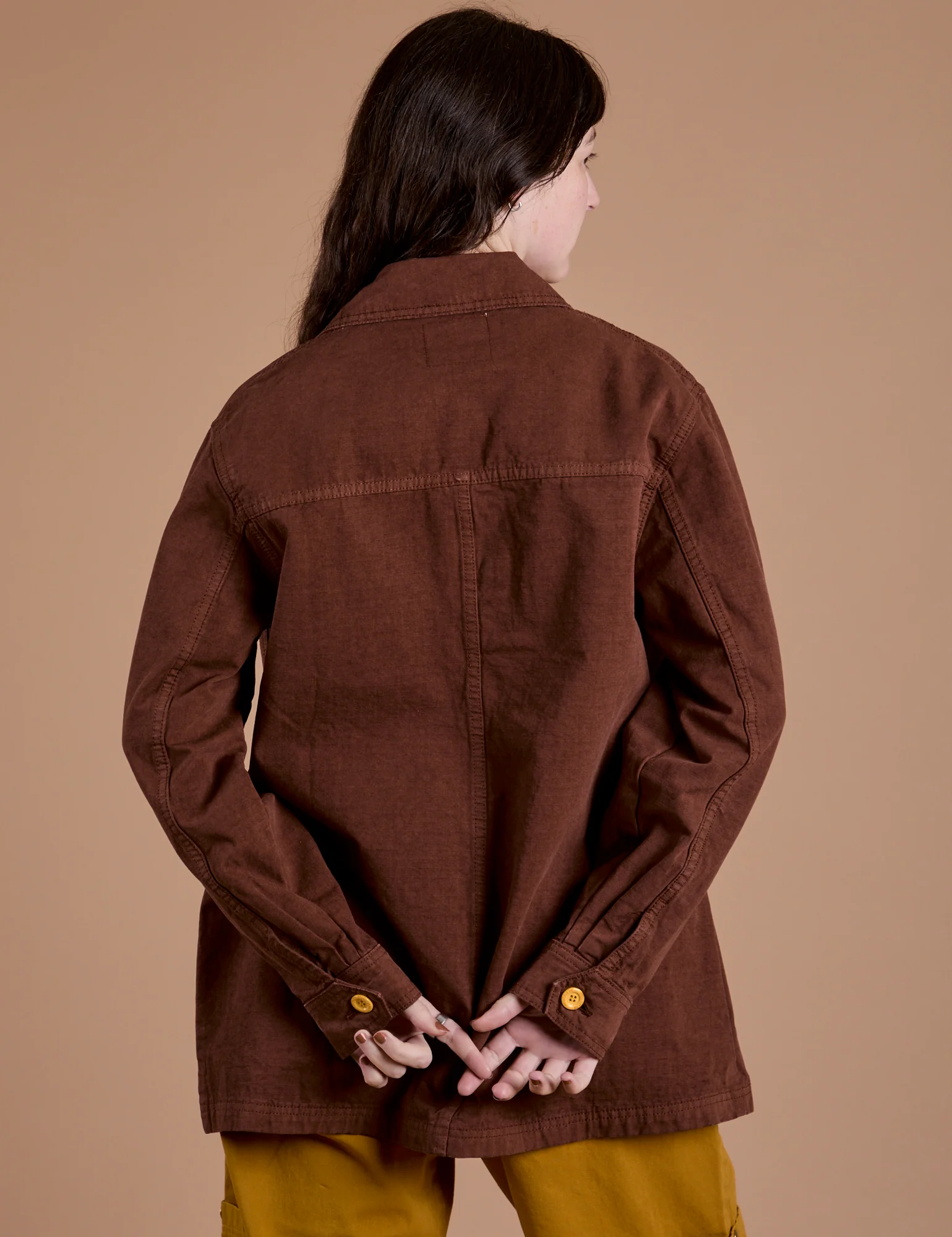 Ripstop Field Coat - Fudgesicle Brown - Image 17
