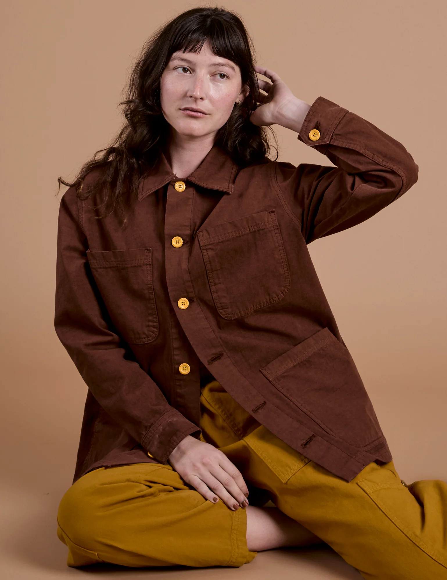 Ripstop Field Coat - Fudgesicle Brown - Image 19