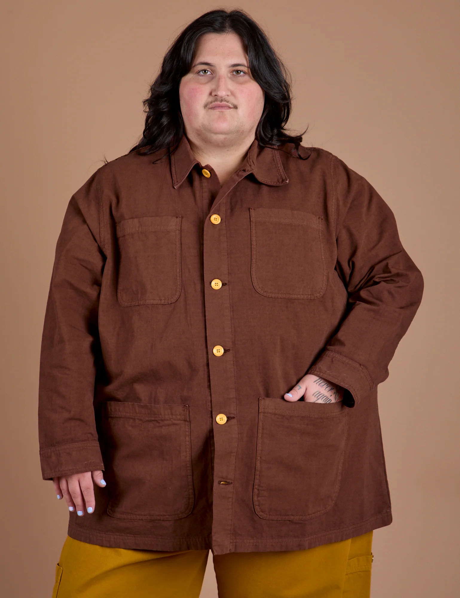 Ripstop Field Coat - Fudgesicle Brown - Image 25