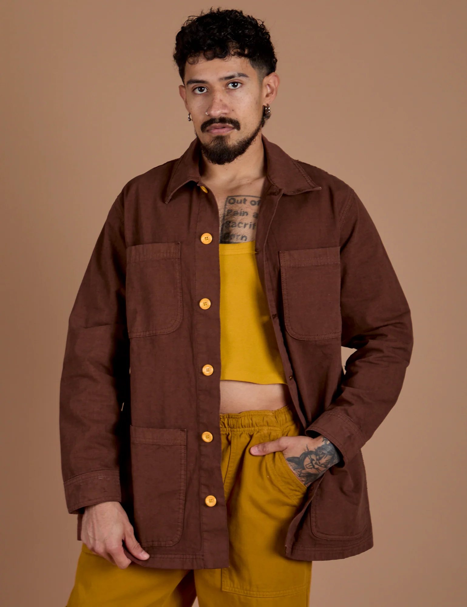 Ripstop Field Coat - Fudgesicle Brown - Image 3