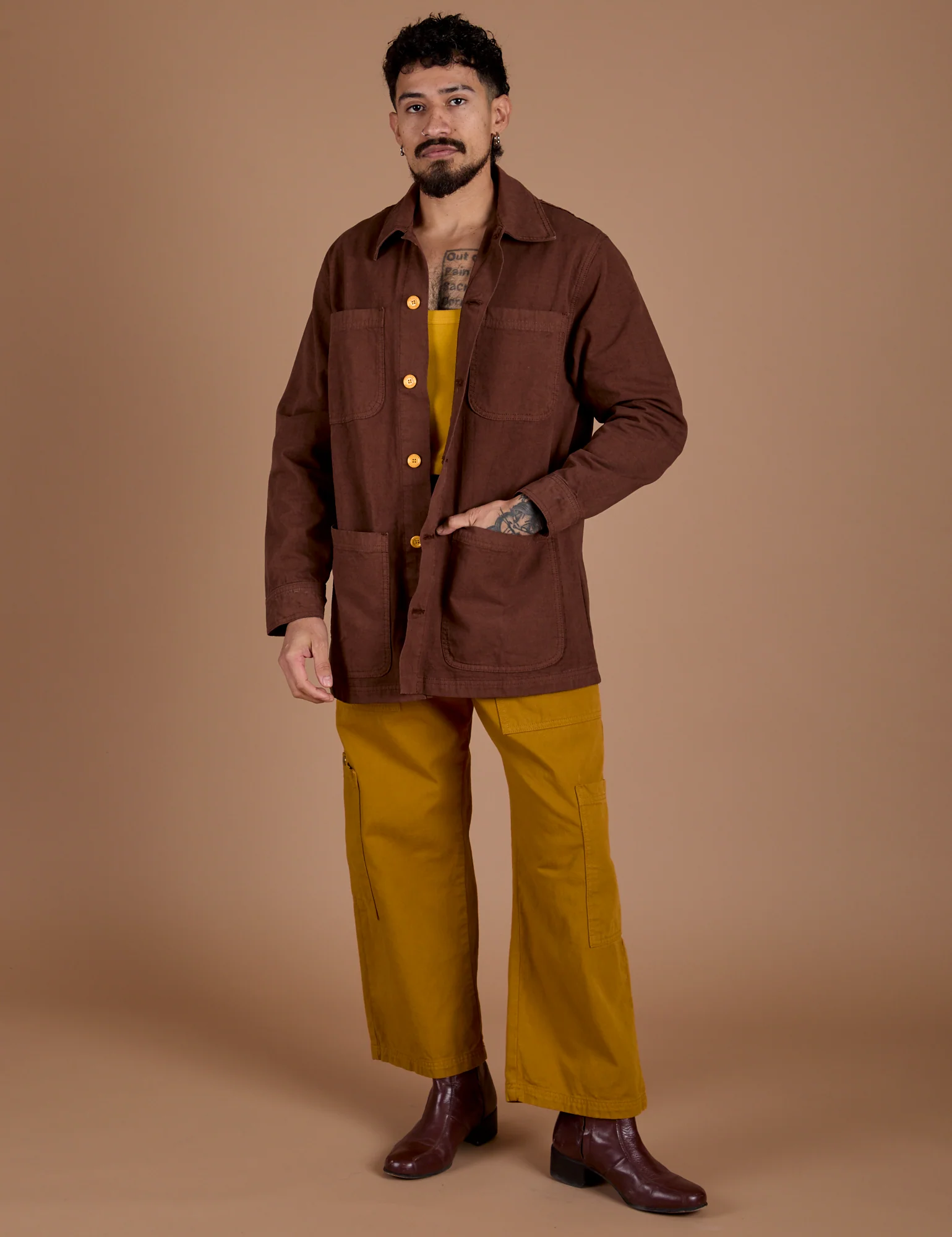 Ripstop Field Coat - Fudgesicle Brown - Image 4