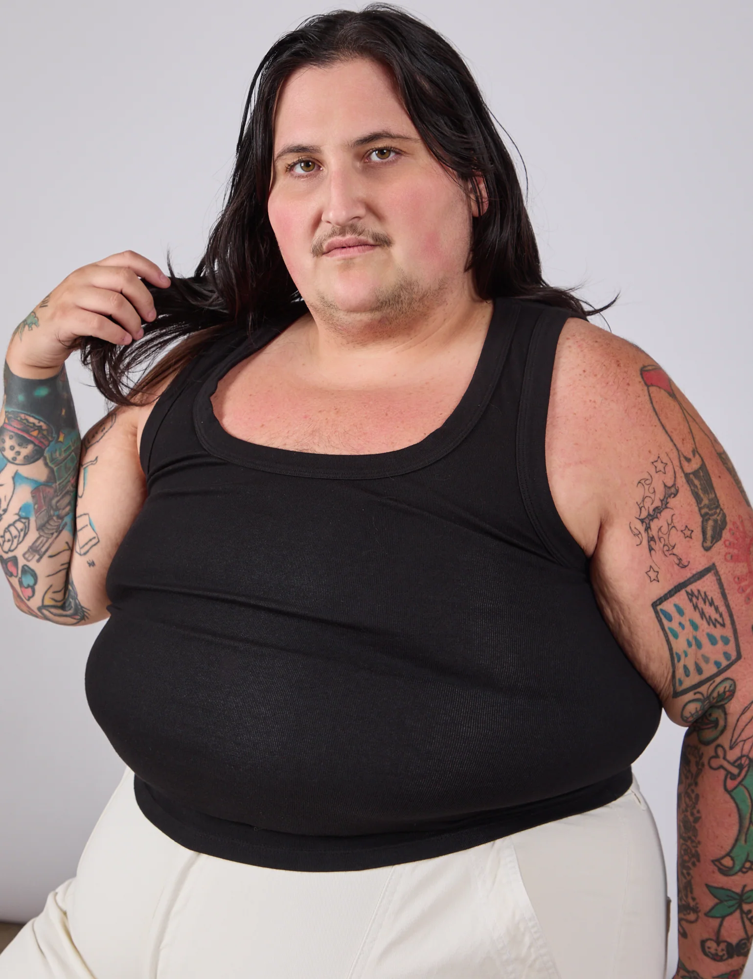 The Tank Top - Basic Black - Image 3