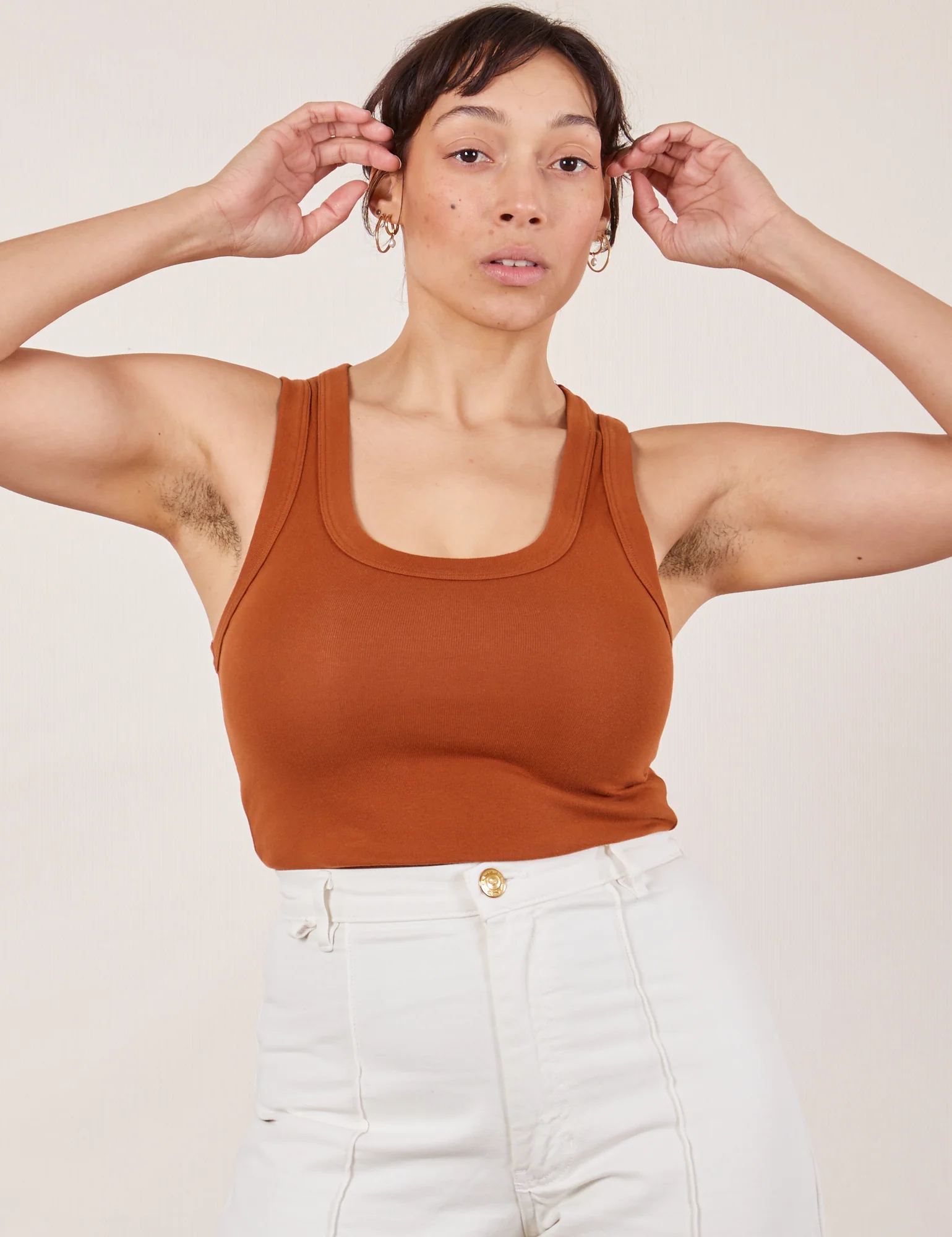 The Tank Top - Burnt Terracotta - Image 19