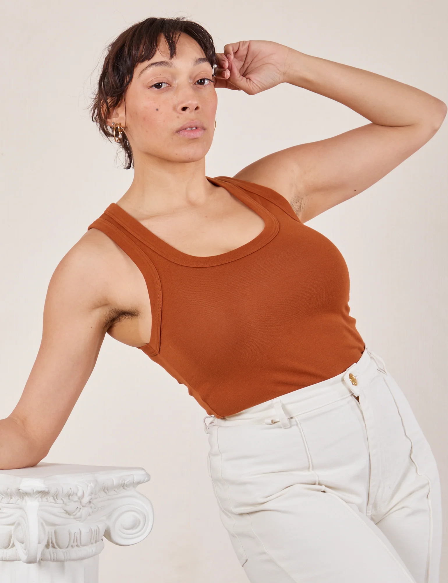 The Tank Top - Burnt Terracotta - Image 22