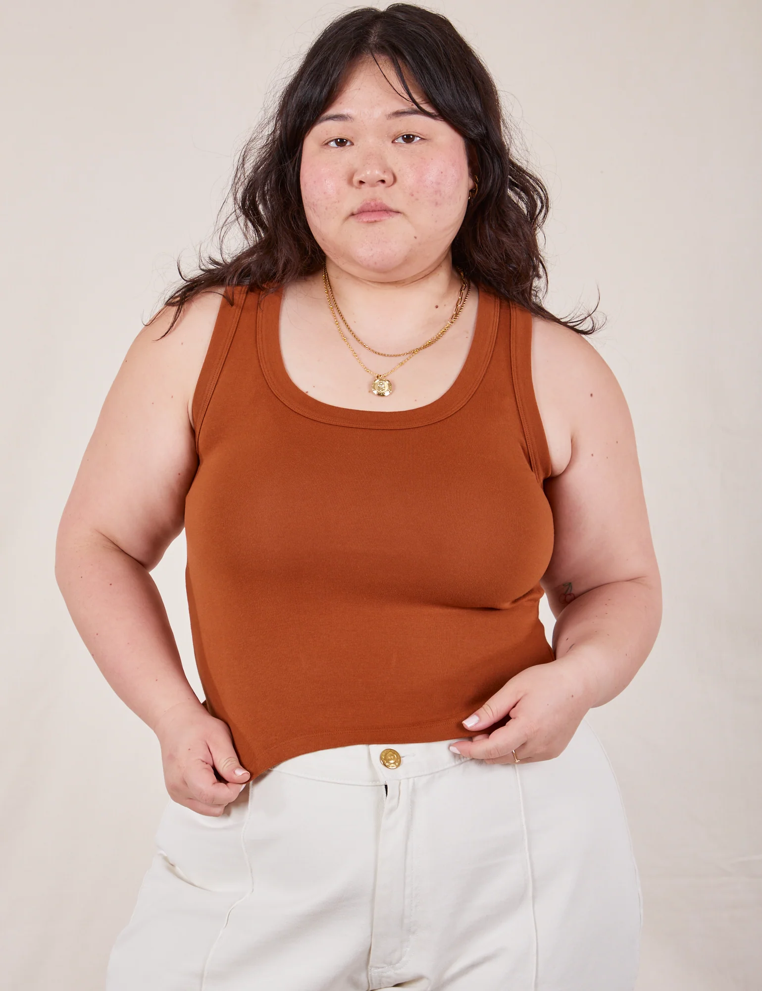 The Tank Top - Burnt Terracotta - Image 23