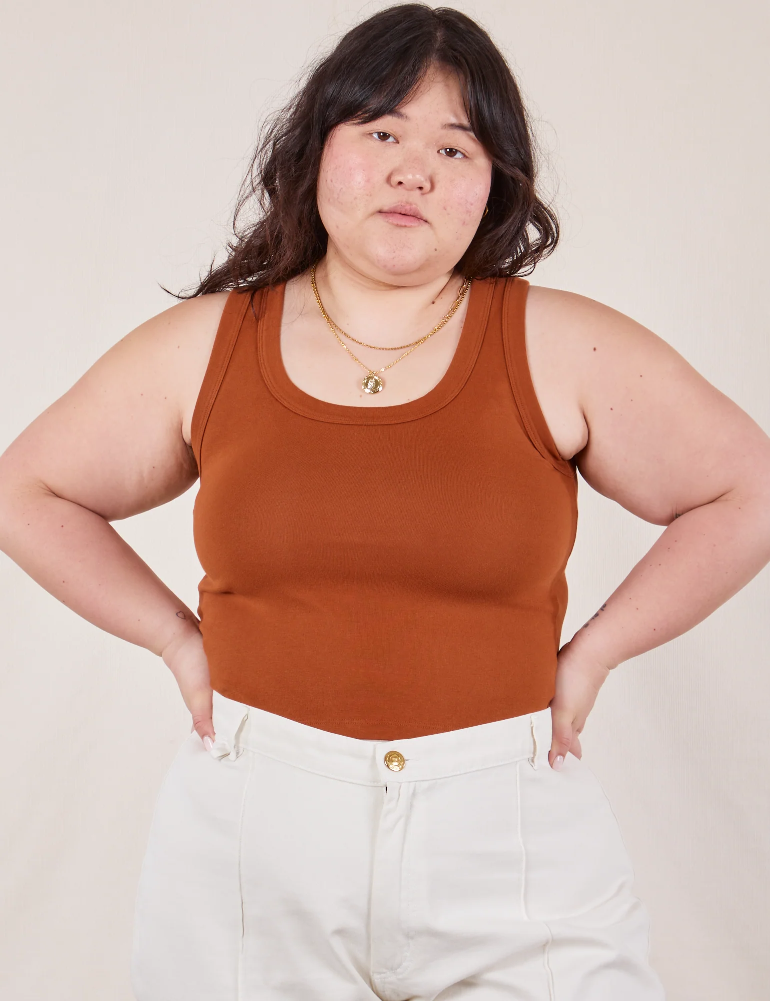 The Tank Top - Burnt Terracotta - Image 26