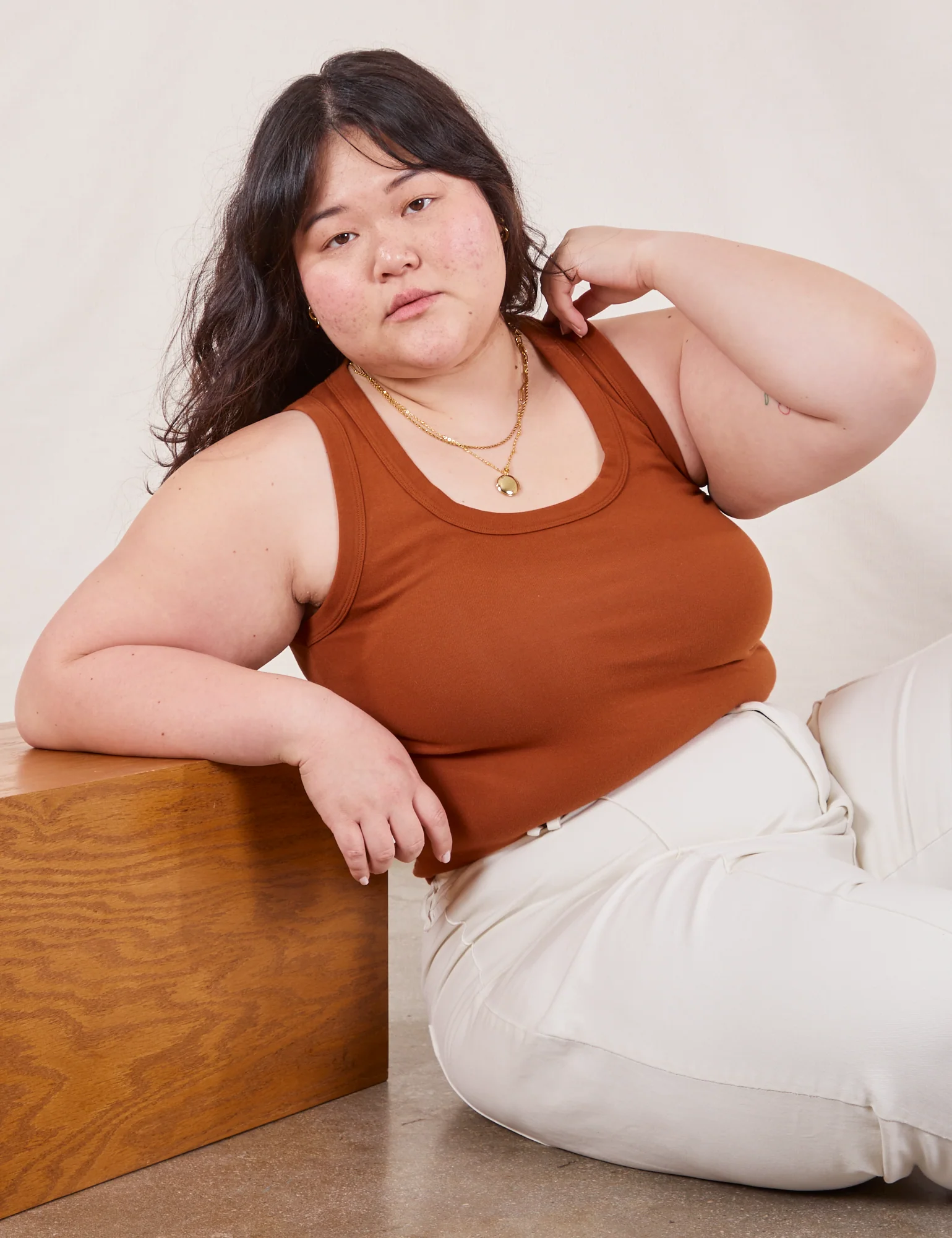 The Tank Top - Burnt Terracotta - Image 29