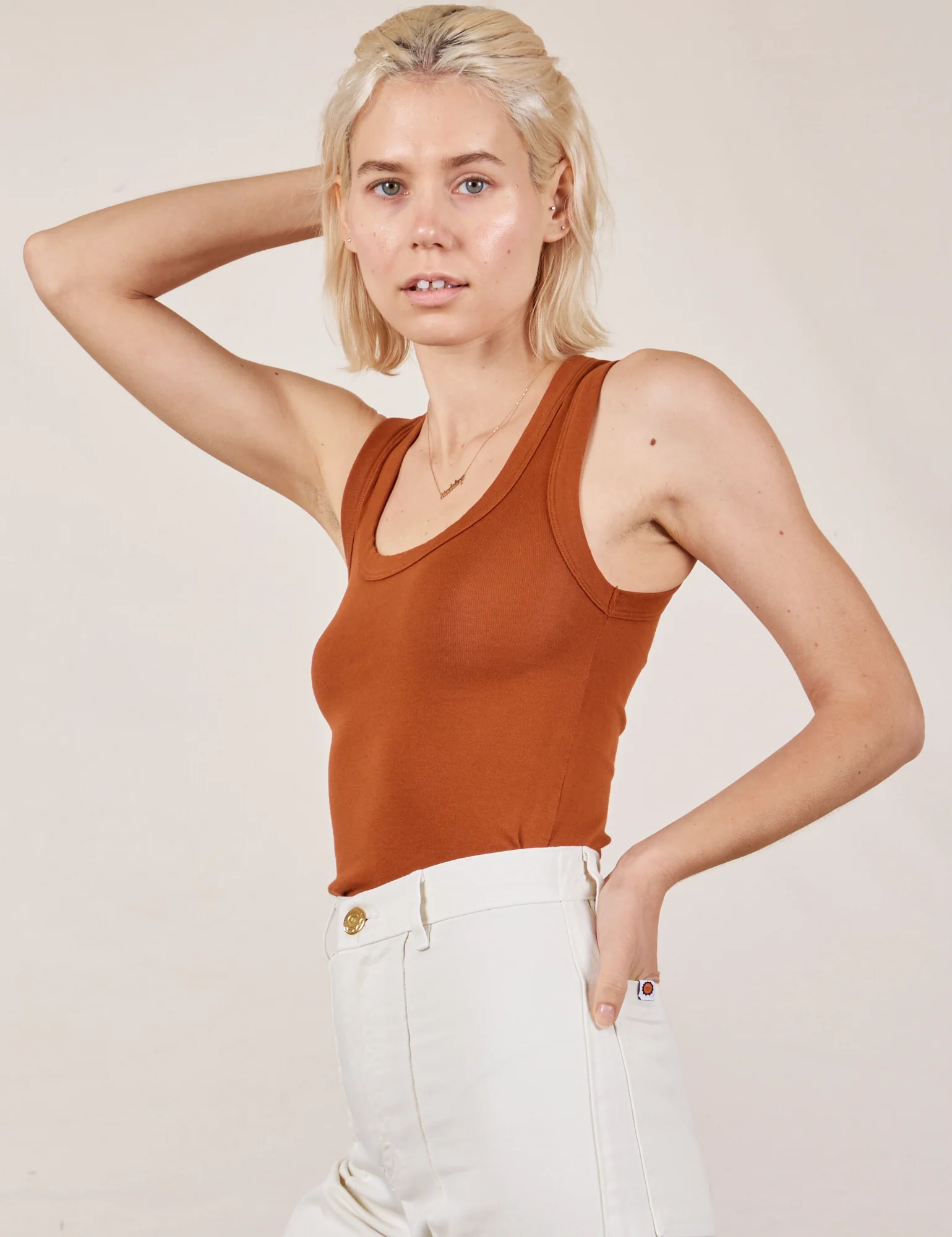 The Tank Top - Burnt Terracotta - Image 6