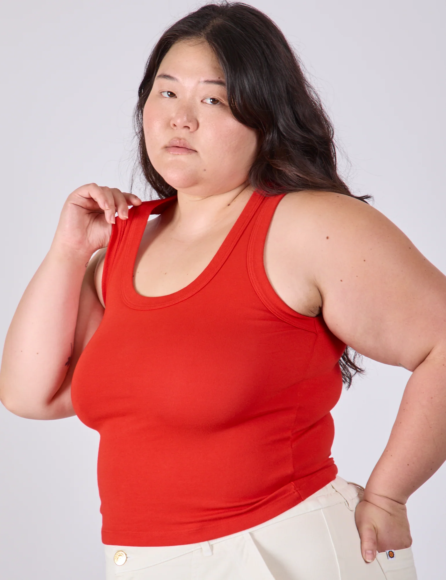 The Tank Top - Mustang Red - Image 14