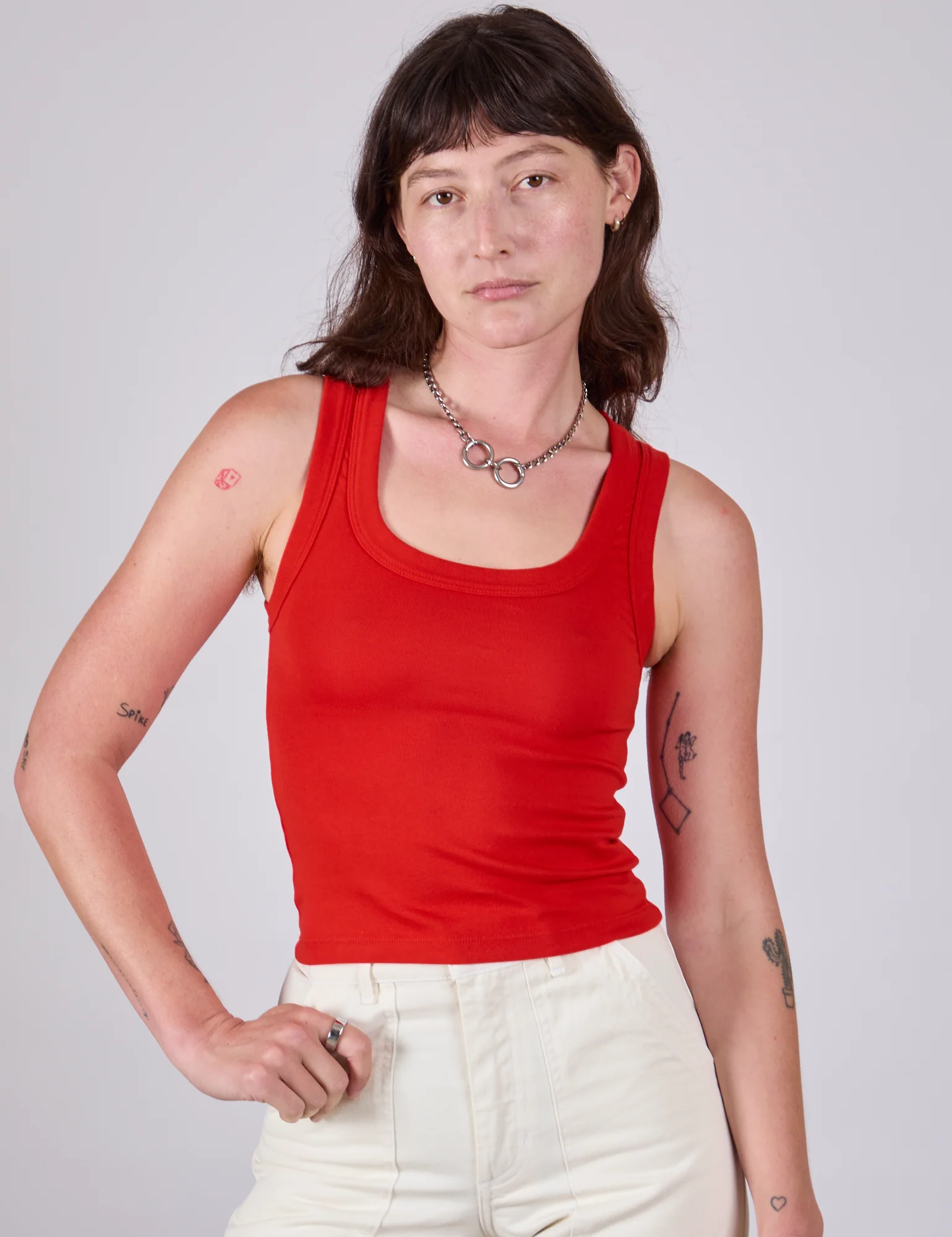 The Tank Top - Mustang Red - Image 4