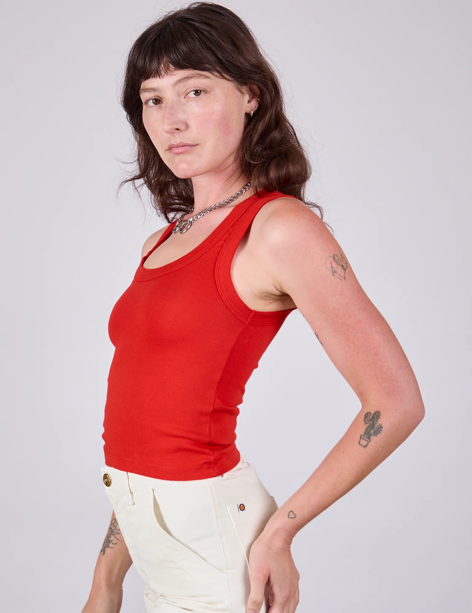 The Tank Top - Mustang Red - Image 8
