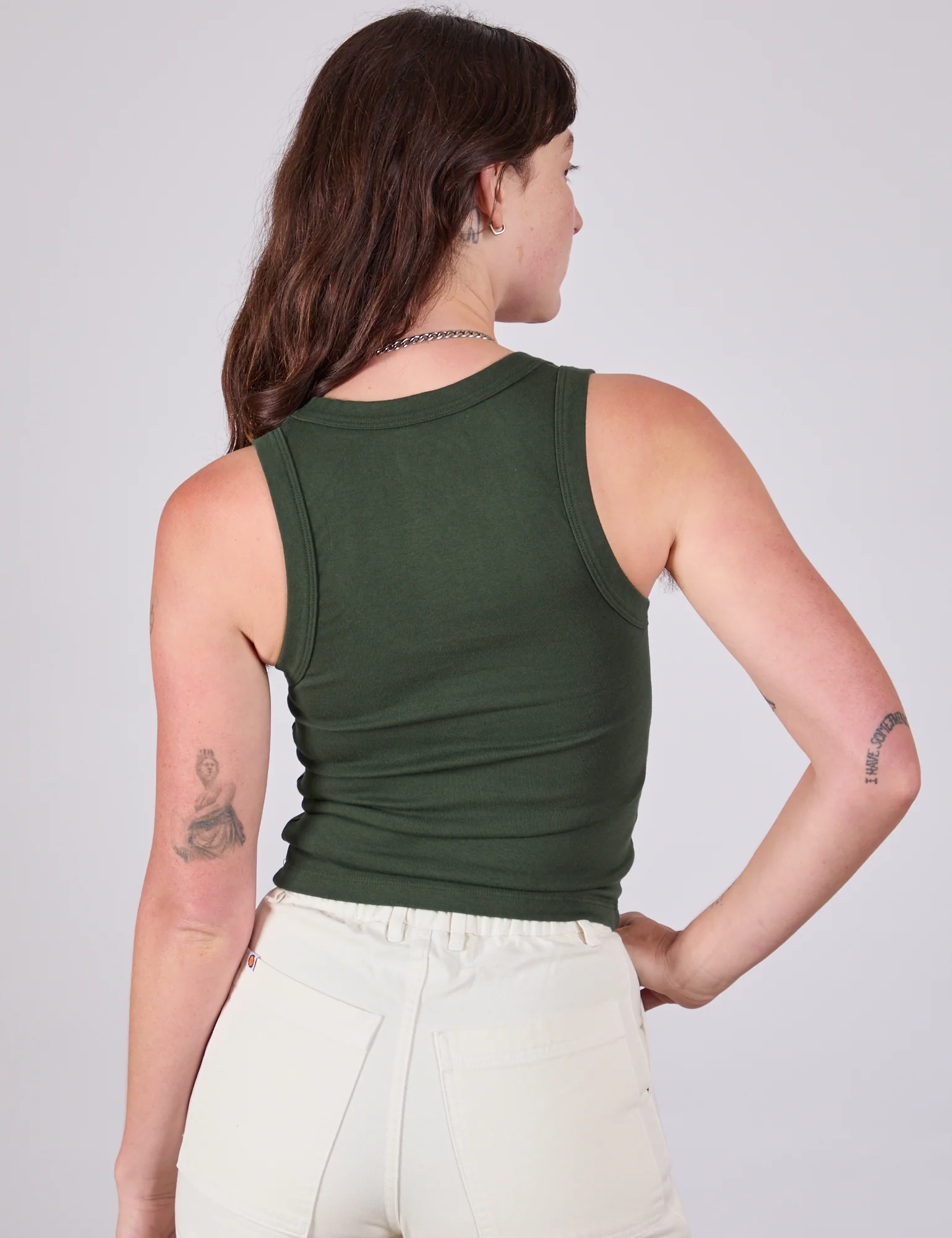 The Tank Top - Swamp Green - Image 12